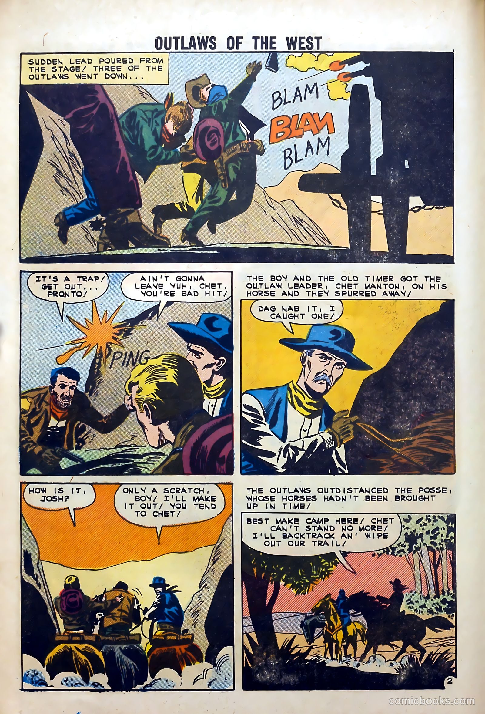 Outlaws of the West #36 (1962) — page 16 of 36