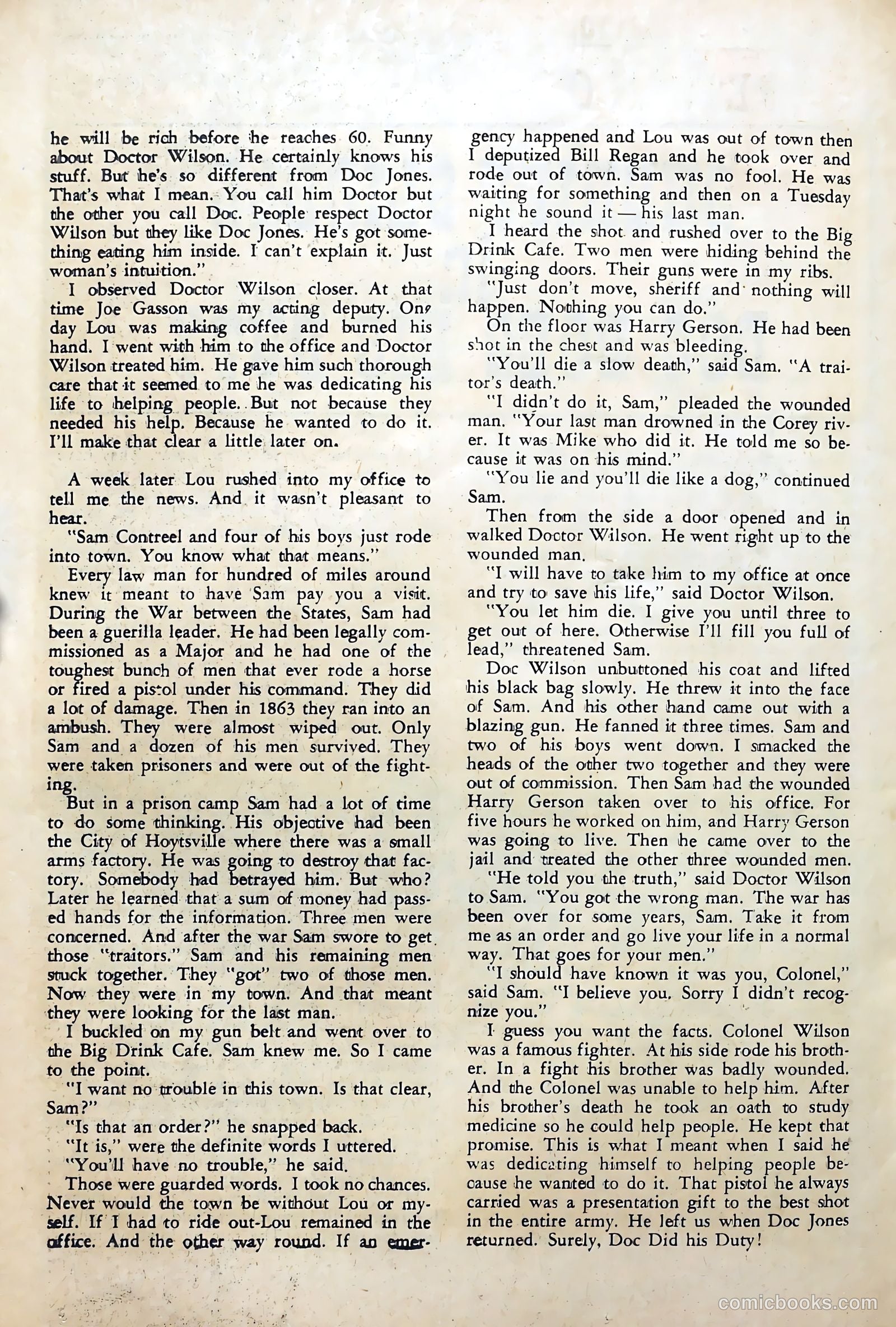 Outlaws of the West #36 (1962) — page 26 of 36