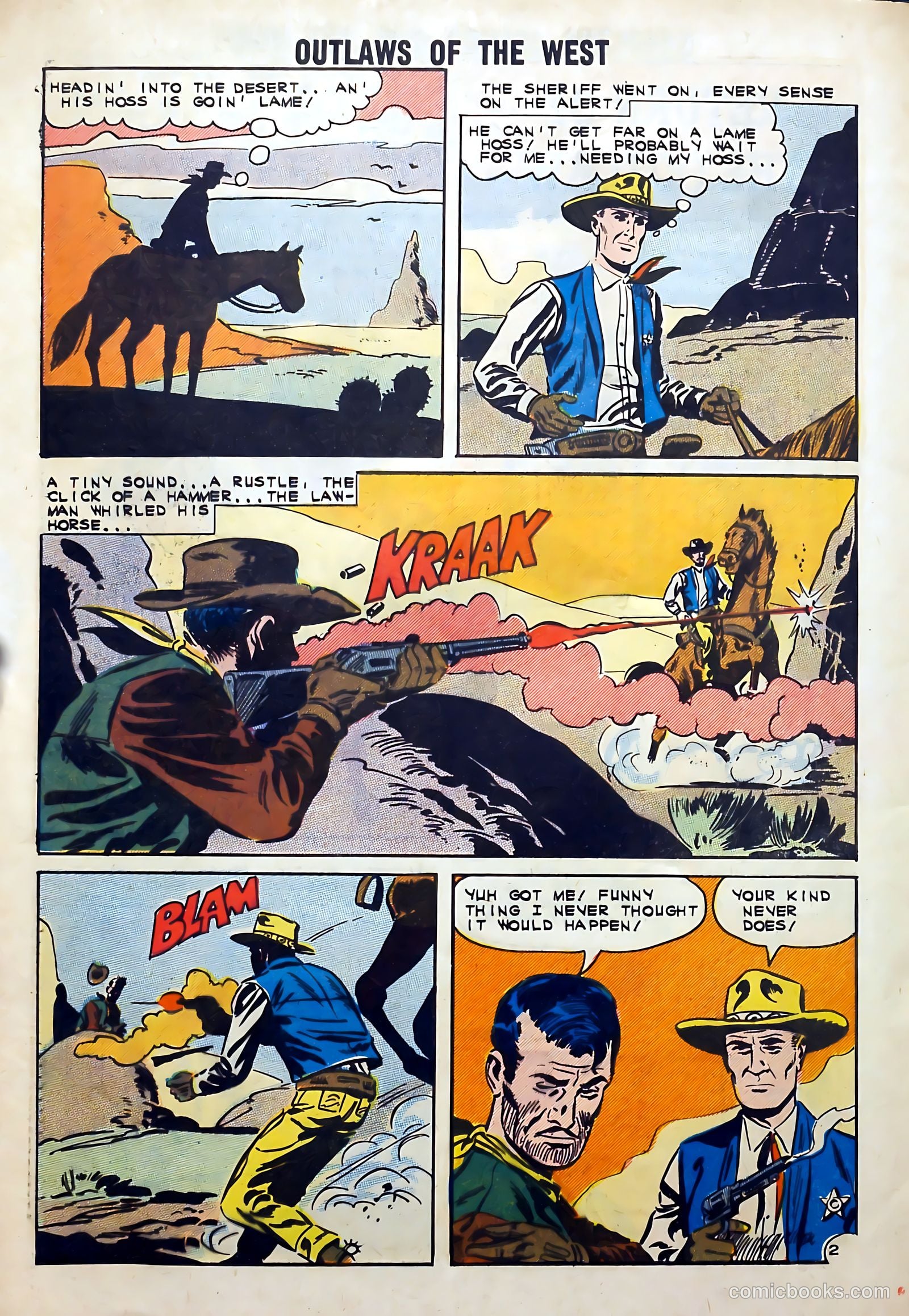 Outlaws of the West #36 (1962) — page 28 of 36