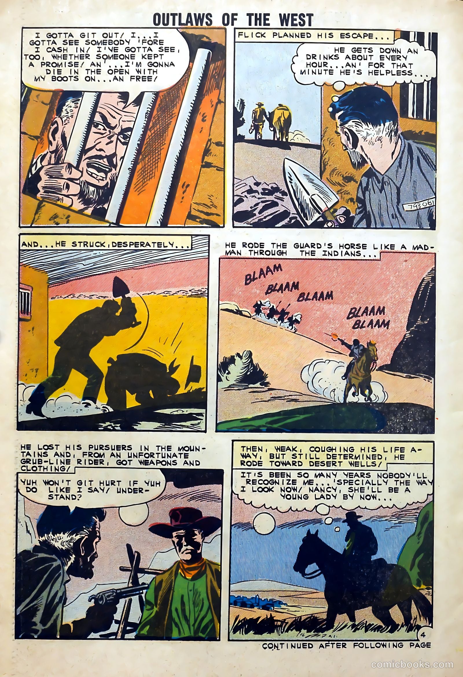 Outlaws of the West #36 (1962) — page 30 of 36