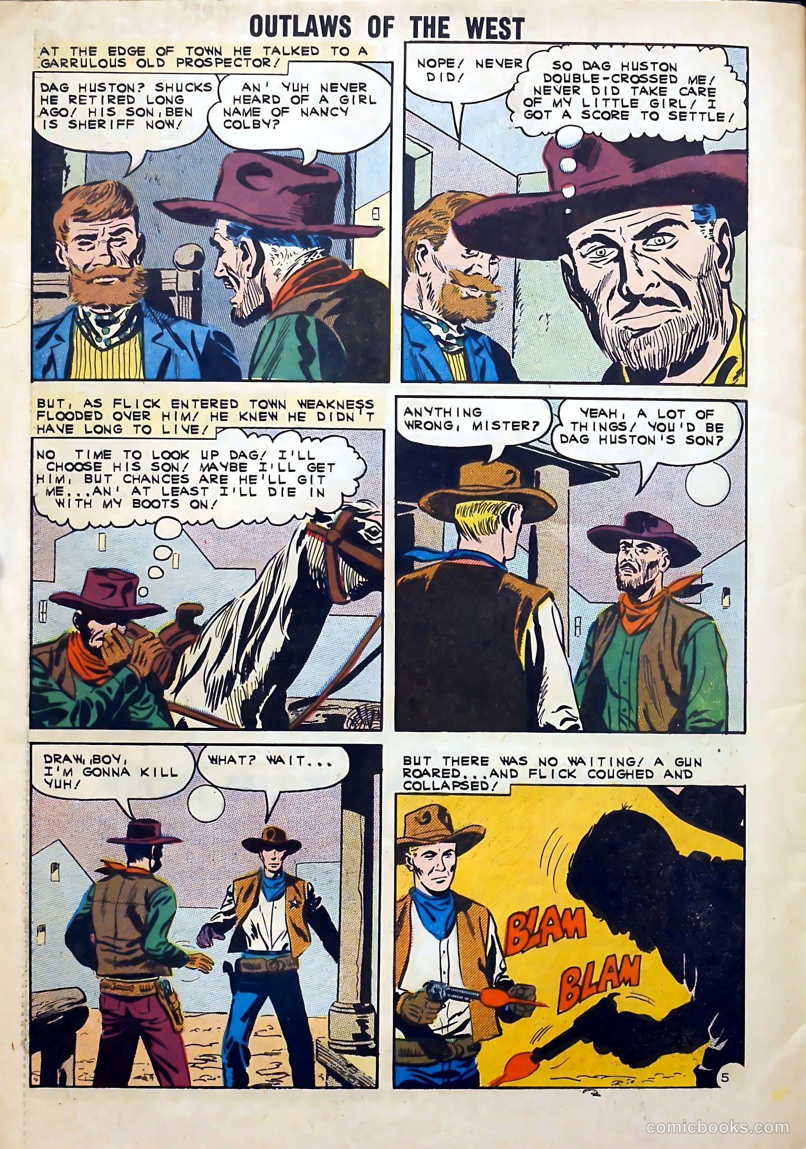 Outlaws of the West #36 (1962) — page 32 of 36
