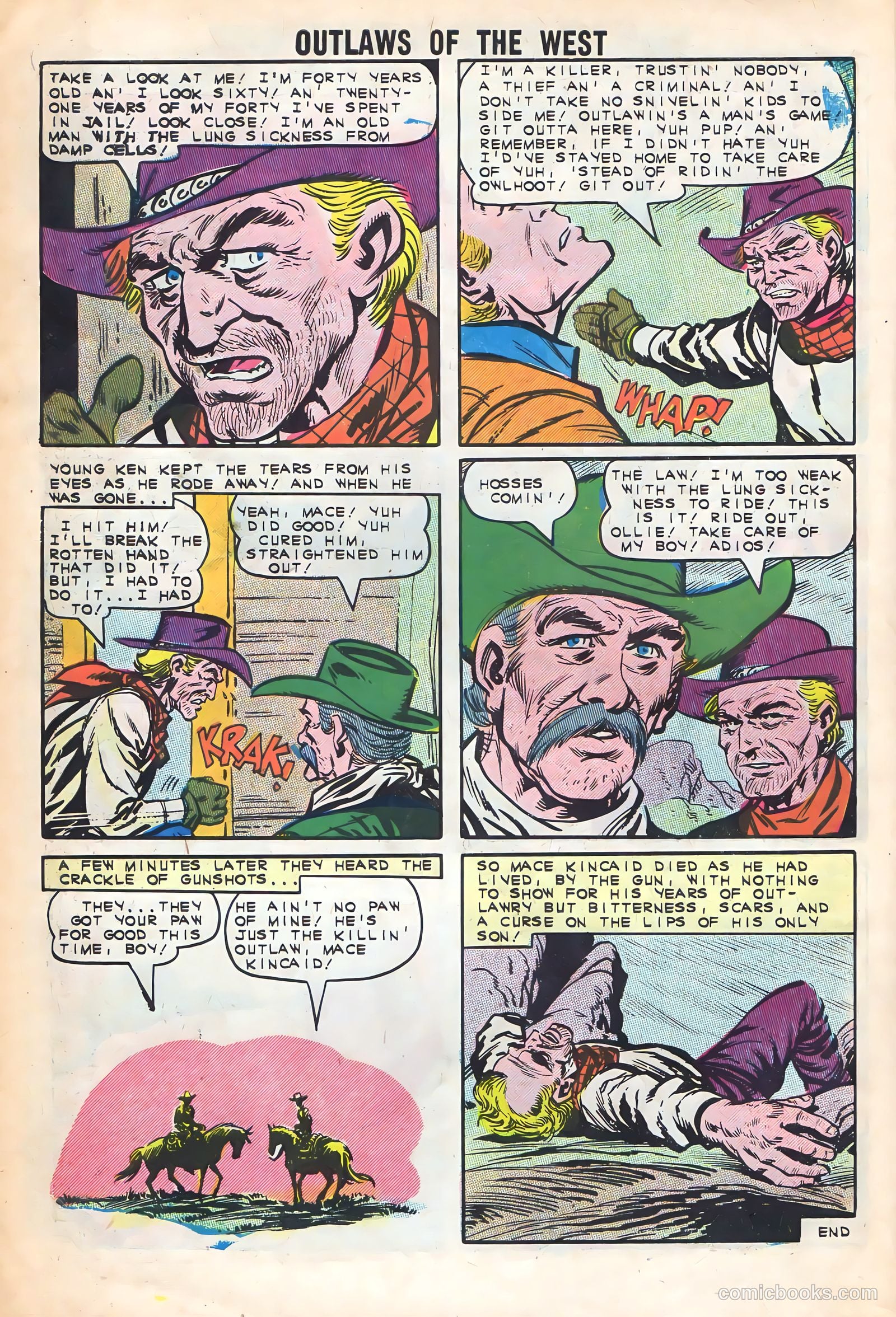 Outlaws of the West #37 (1962) — page 10 of 36