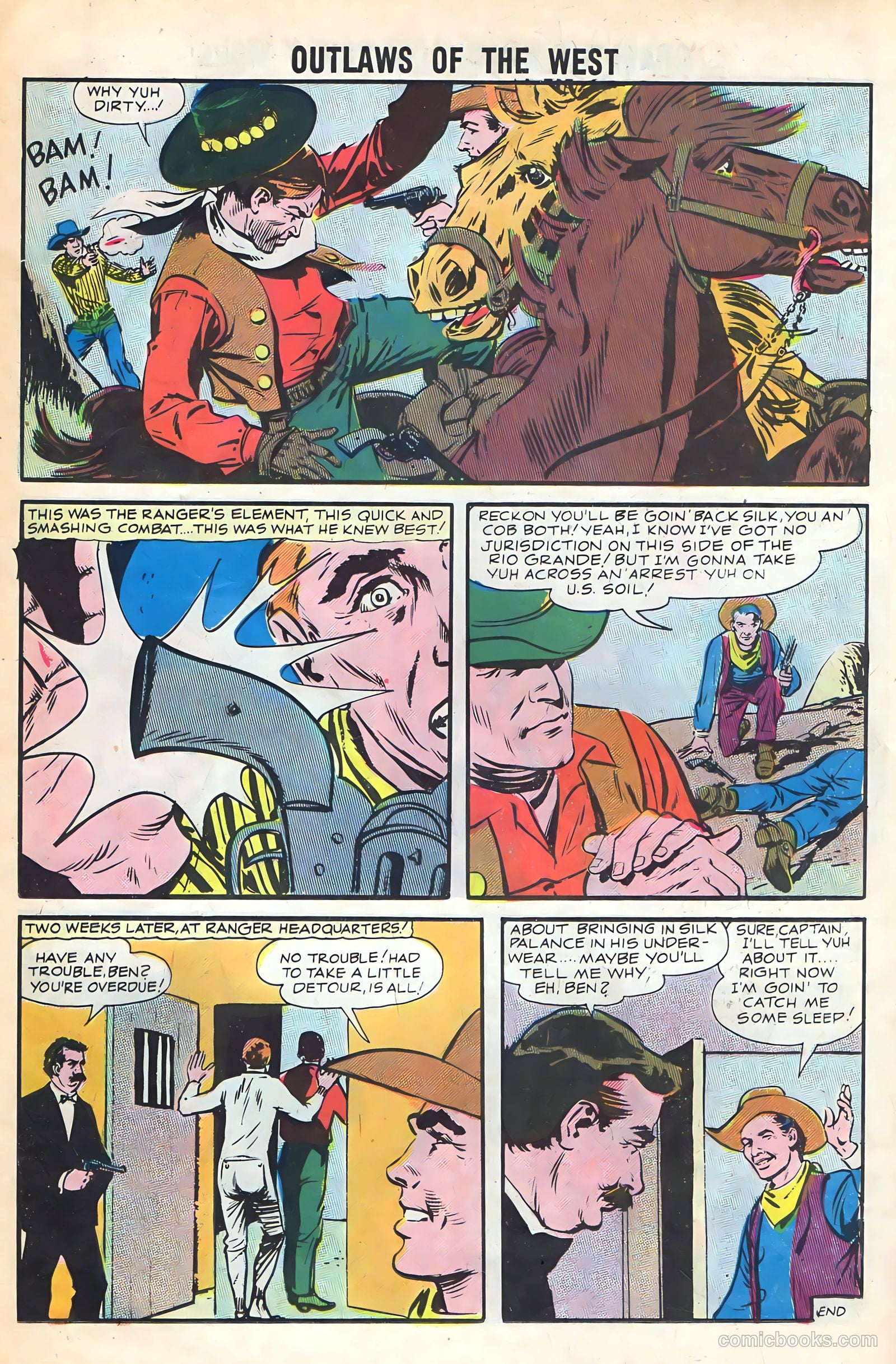 Outlaws of the West #37 (1962) — page 18 of 36