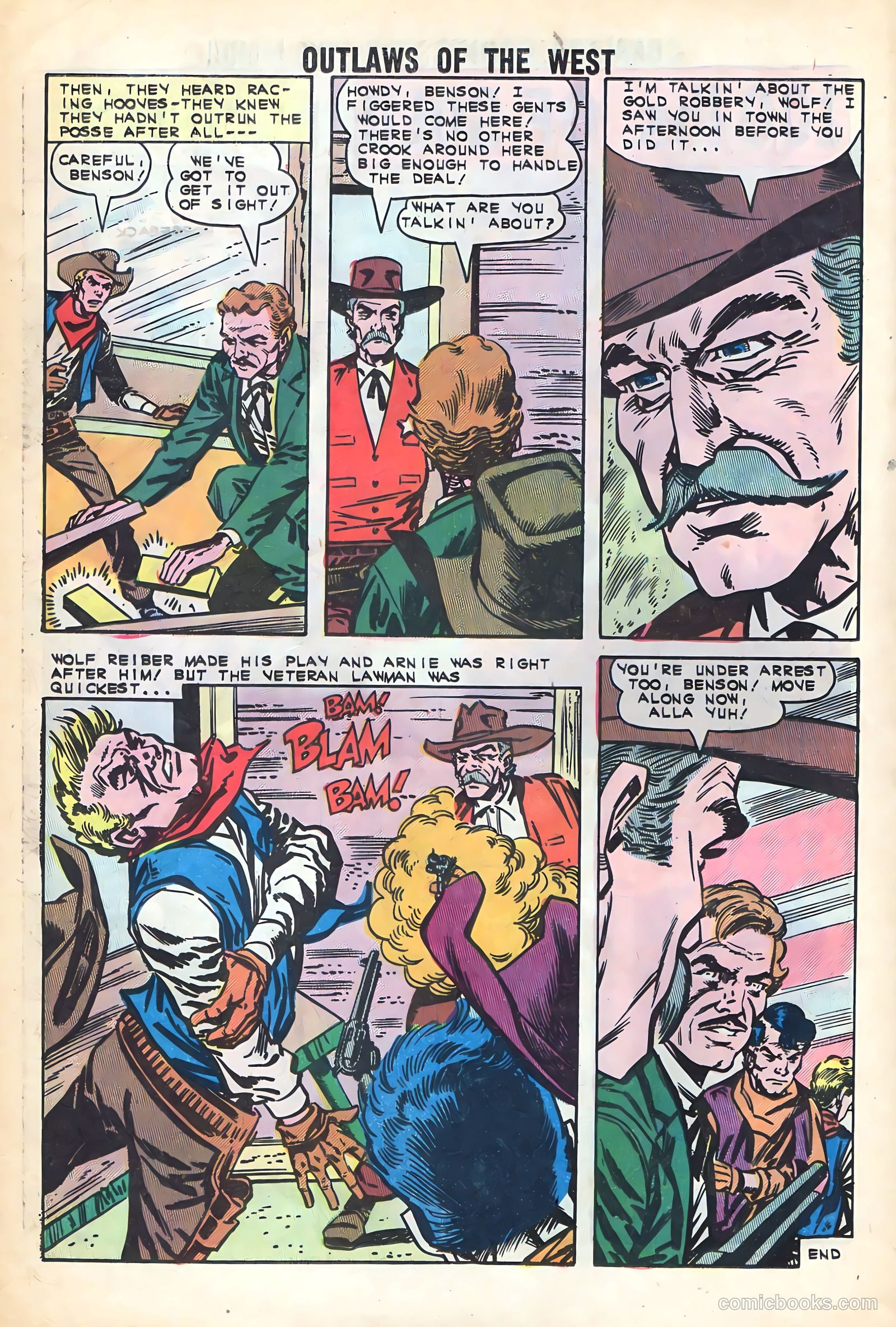 Outlaws of the West #37 (1962) — page 24 of 36