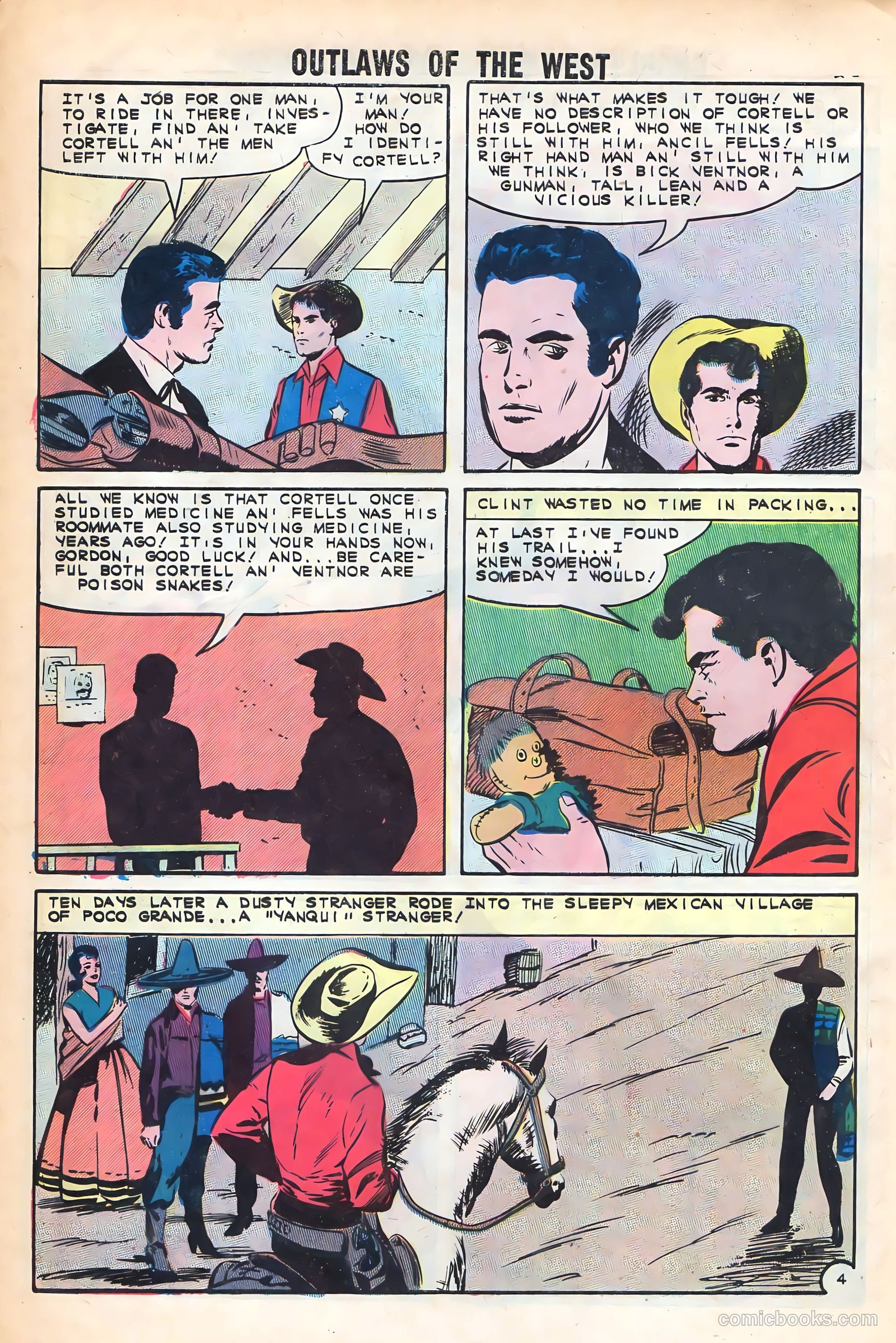 Outlaws of the West #37 (1962) — page 28 of 36
