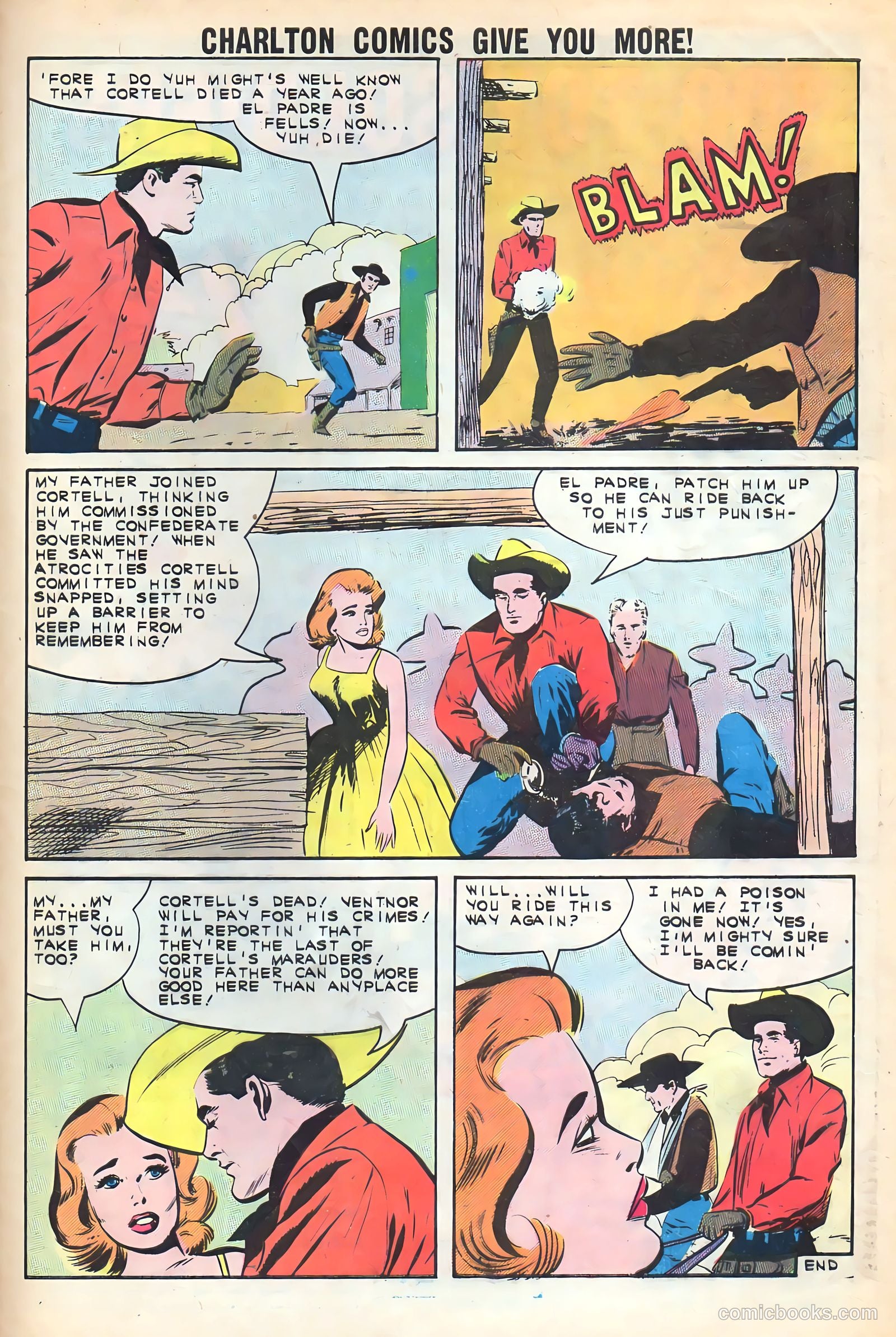 Outlaws of the West #37 (1962) — page 33 of 36