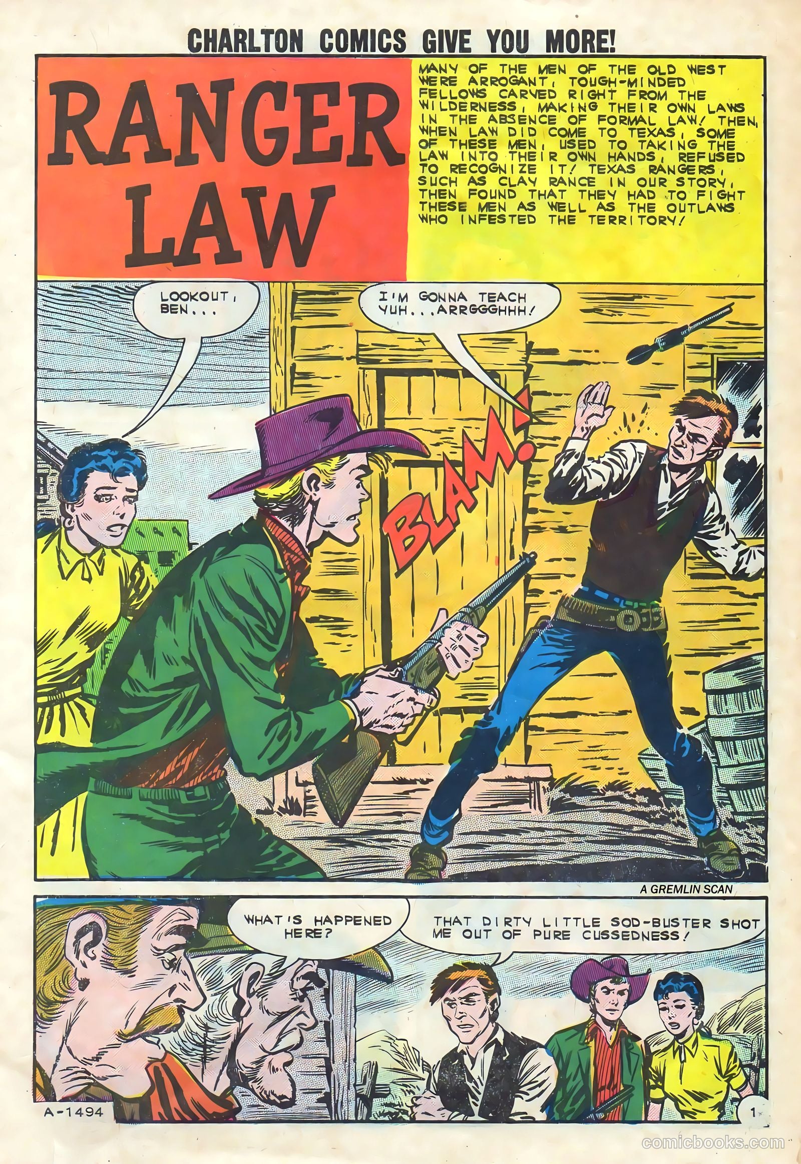 Outlaws of the West #38 (1962) — page 3 of 36