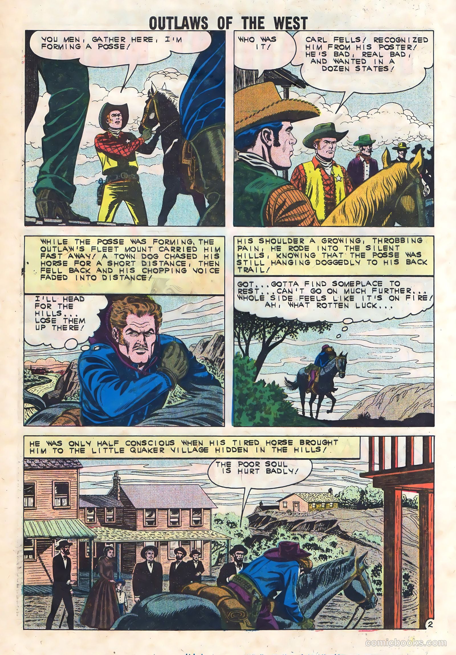 Outlaws of the West #38 (1962) — page 28 of 36