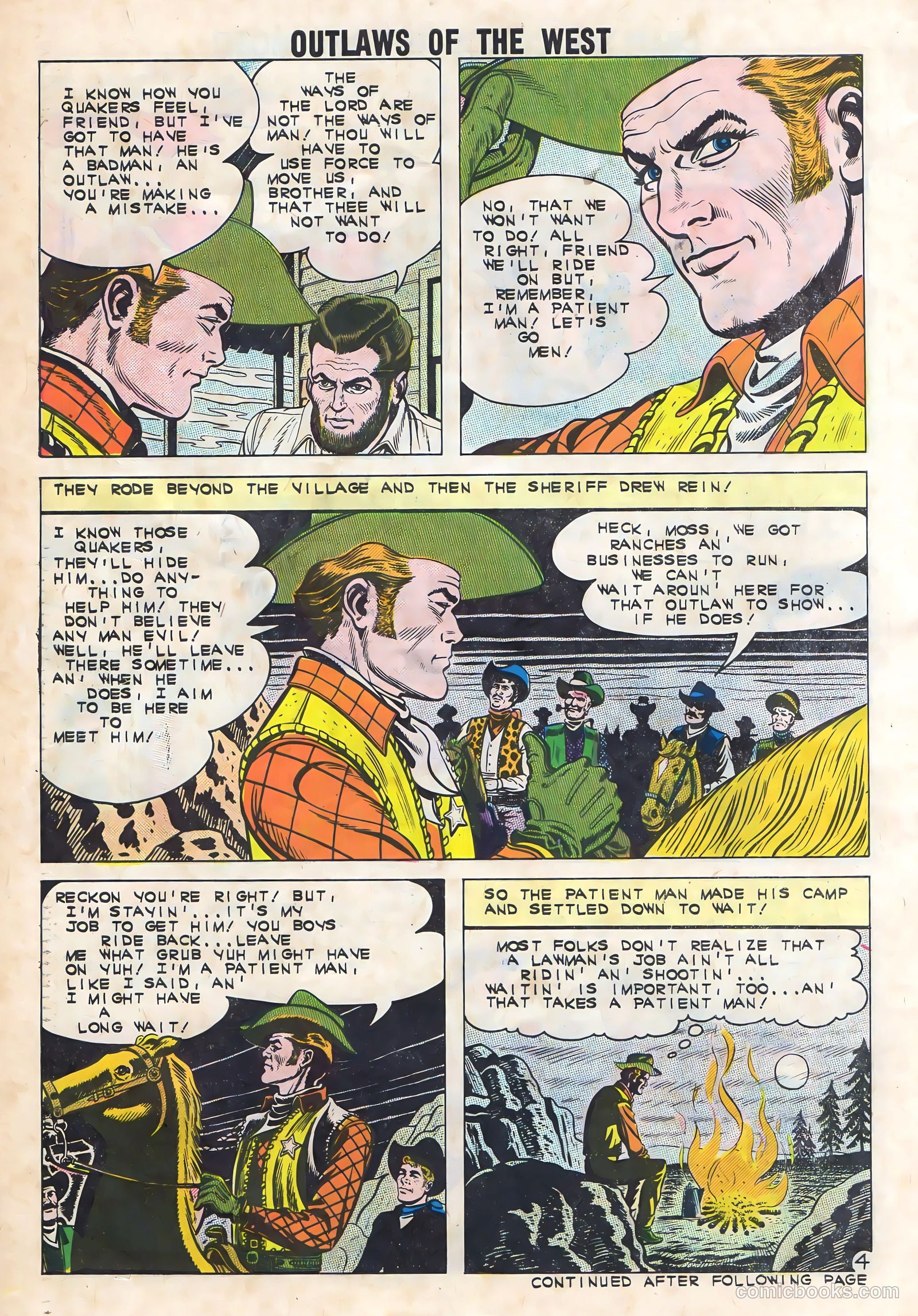Outlaws of the West #38 (1962) — page 30 of 36