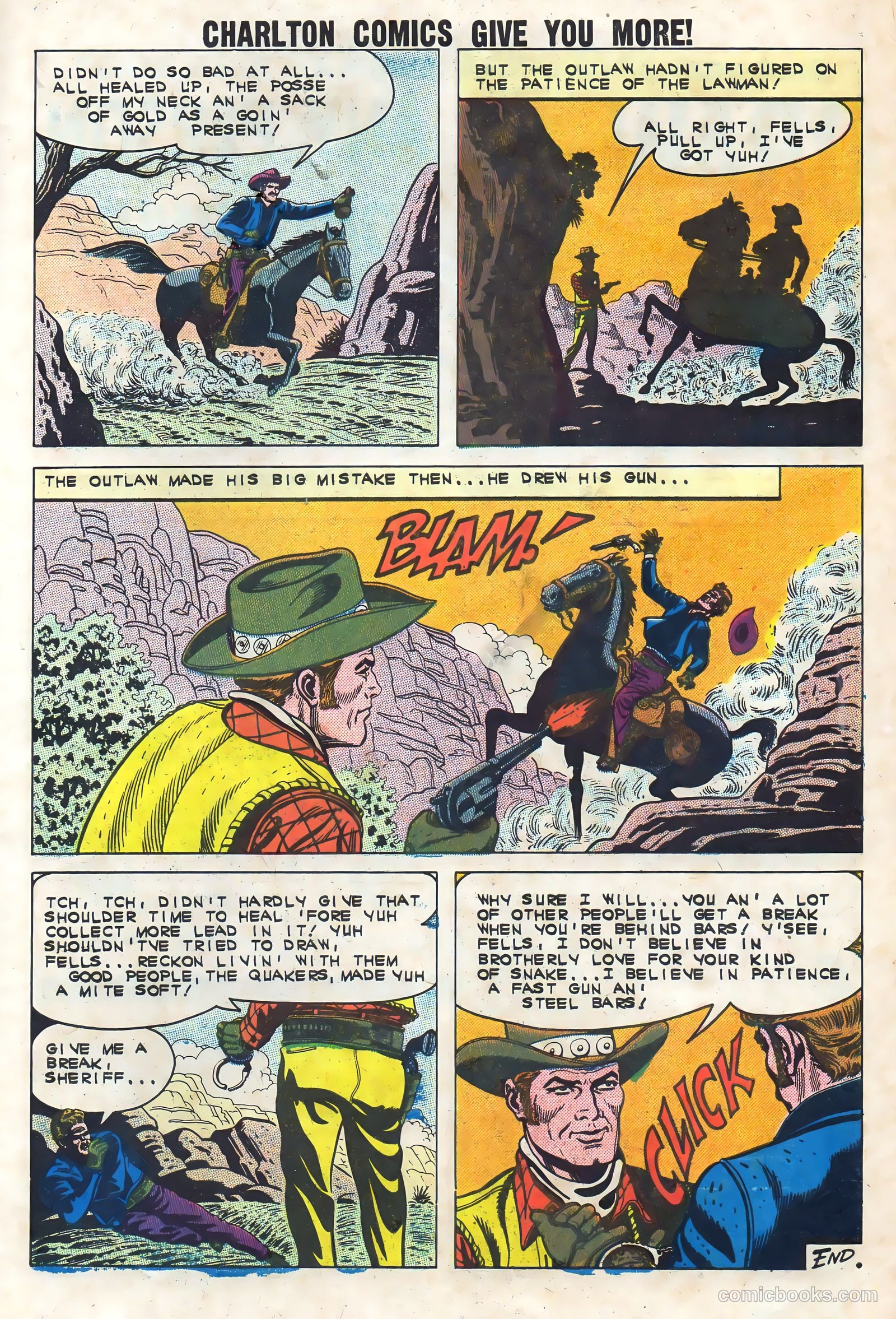 Outlaws of the West #38 (1962) — page 33 of 36