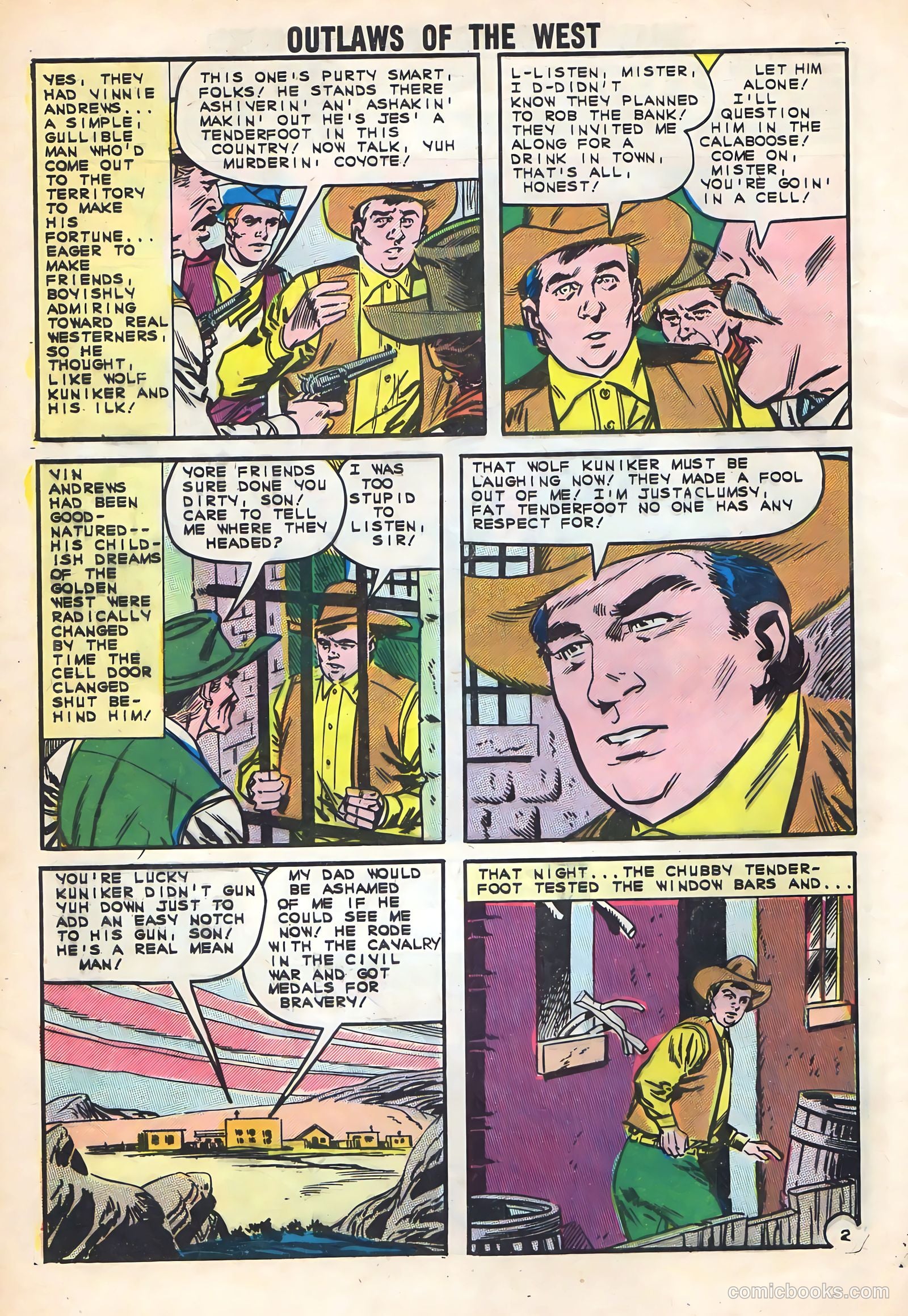 Outlaws of the West #40 (1962) — page 4 of 36
