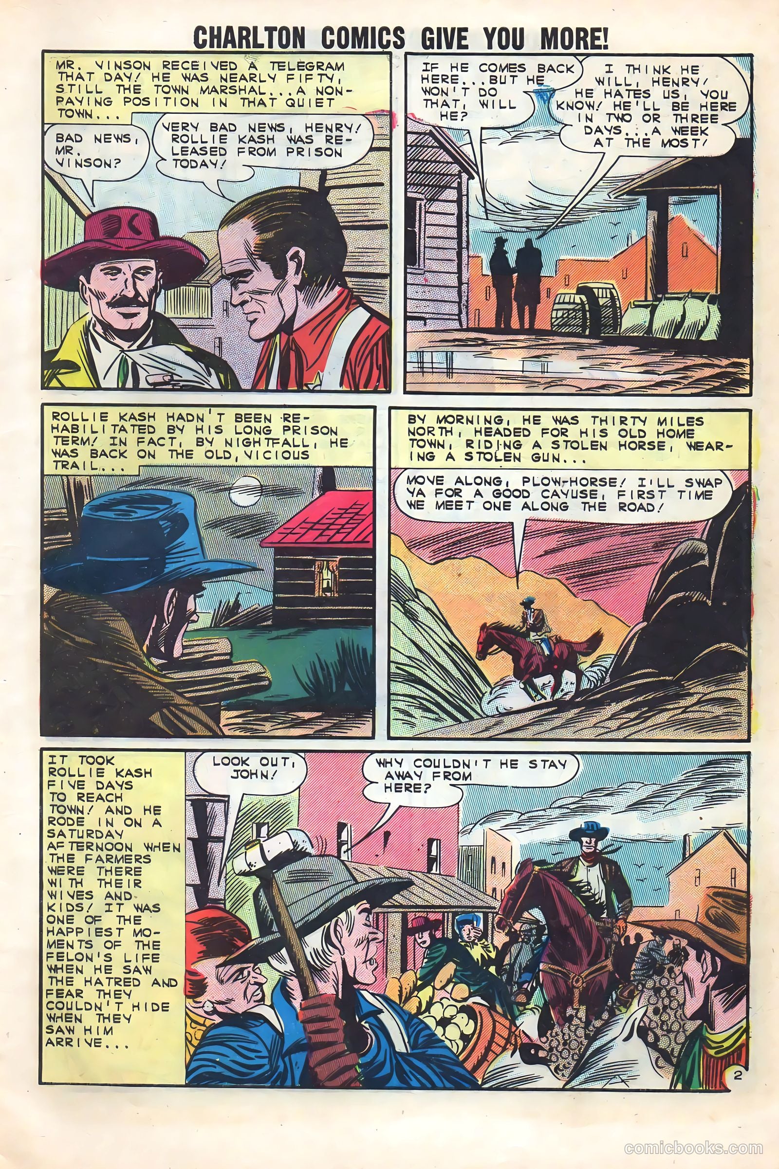 Outlaws of the West #40 (1962) — page 9 of 36