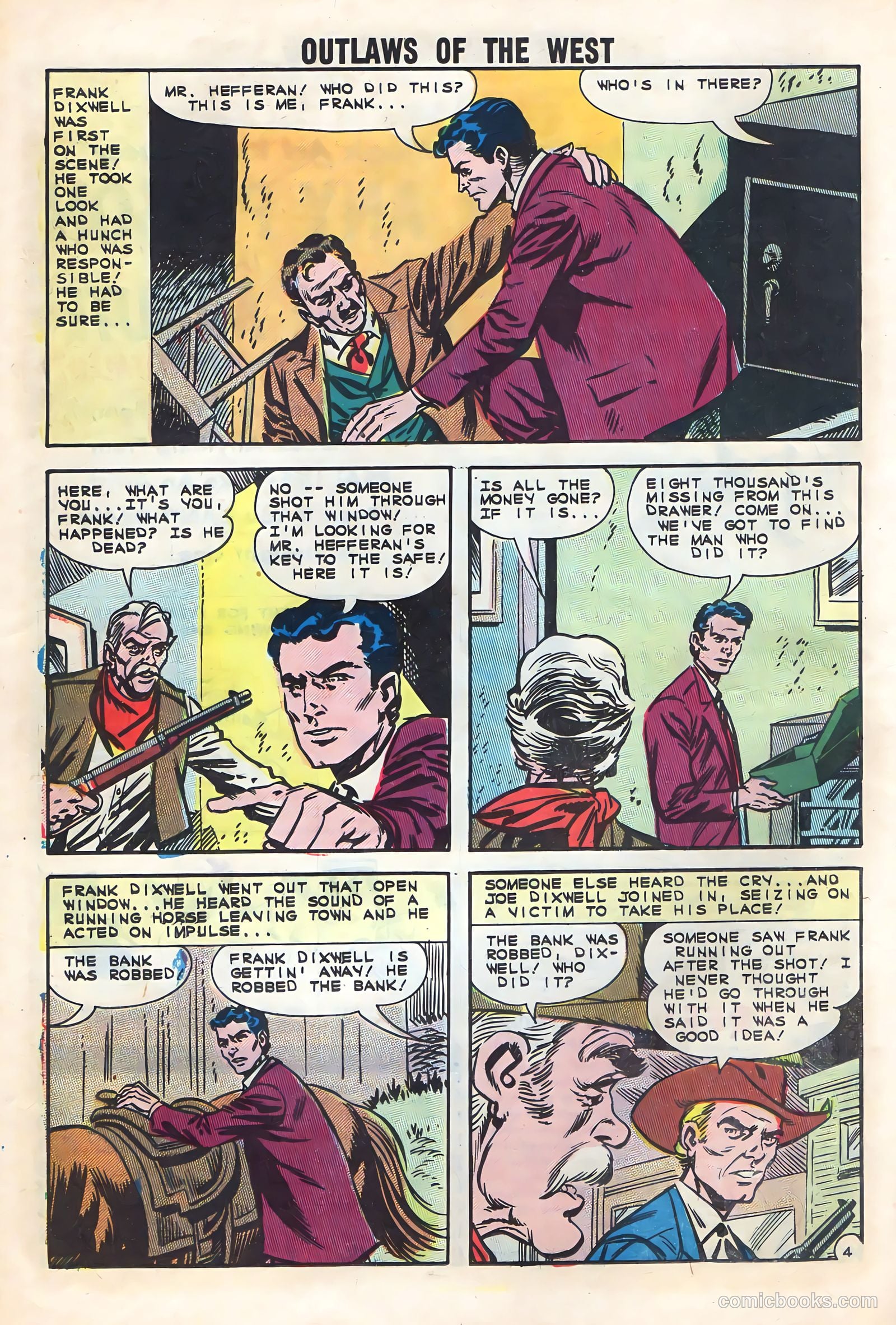 Outlaws of the West #40 (1962) — page 16 of 36