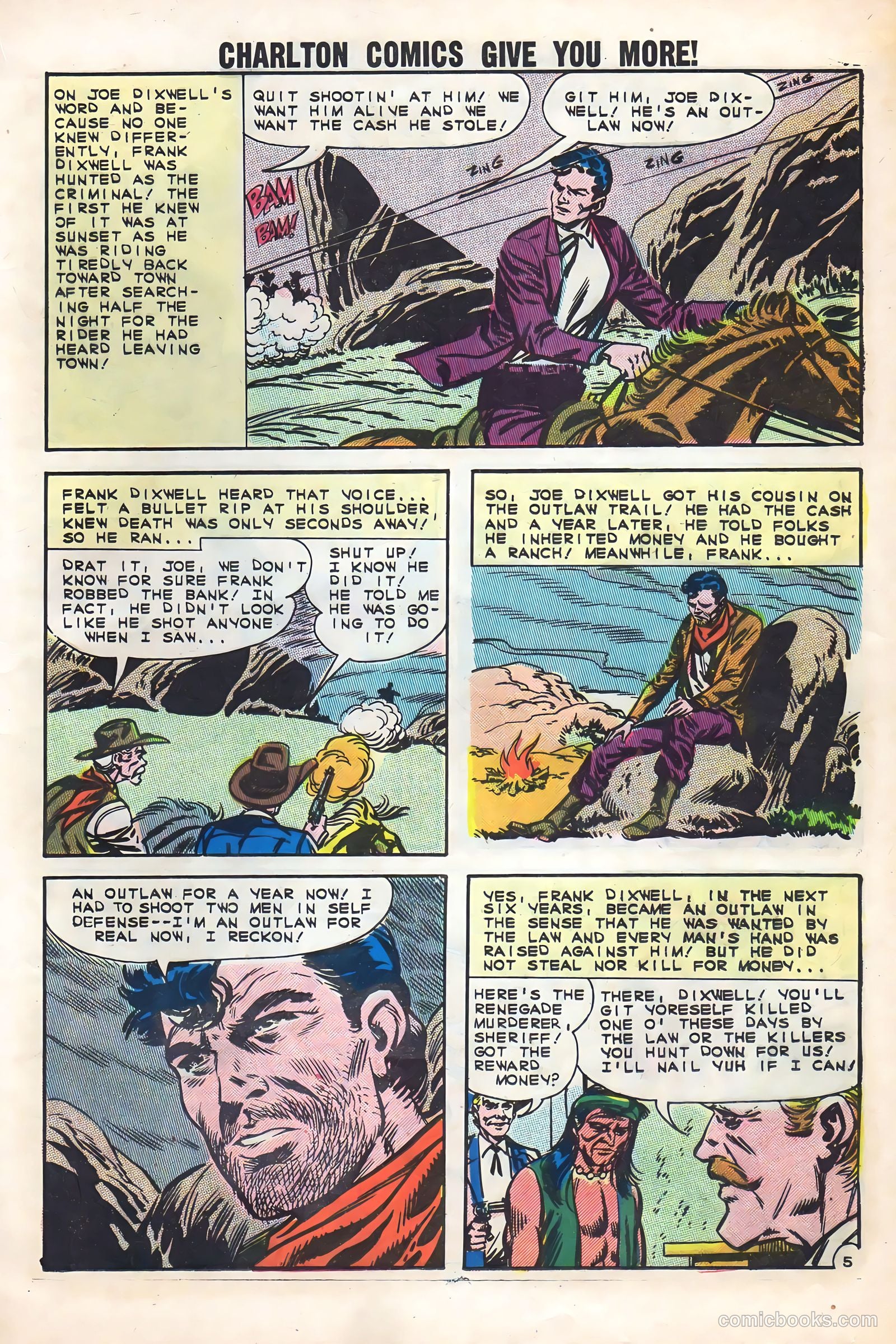 Outlaws of the West #40 (1962) — page 17 of 36