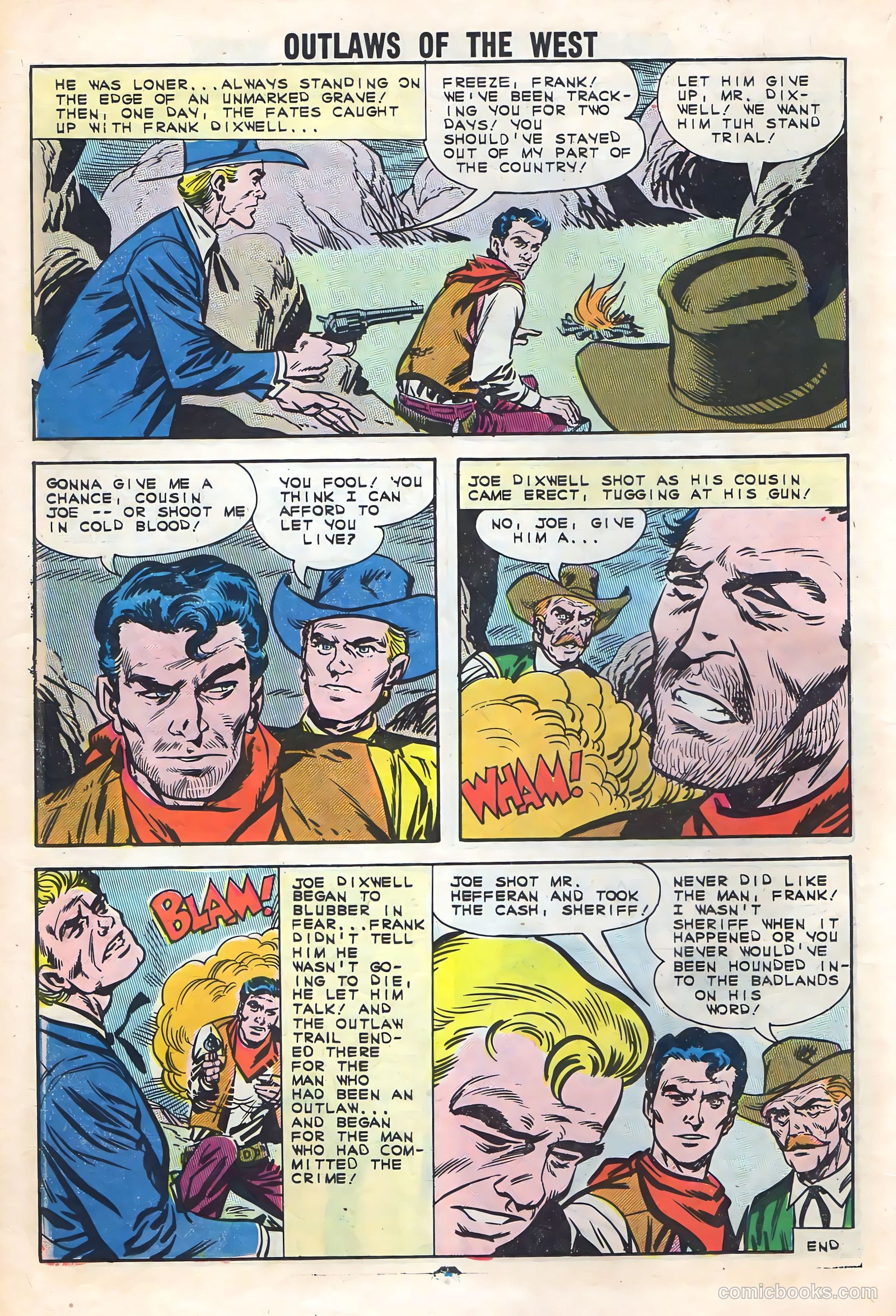 Outlaws of the West #40 (1962) — page 18 of 36