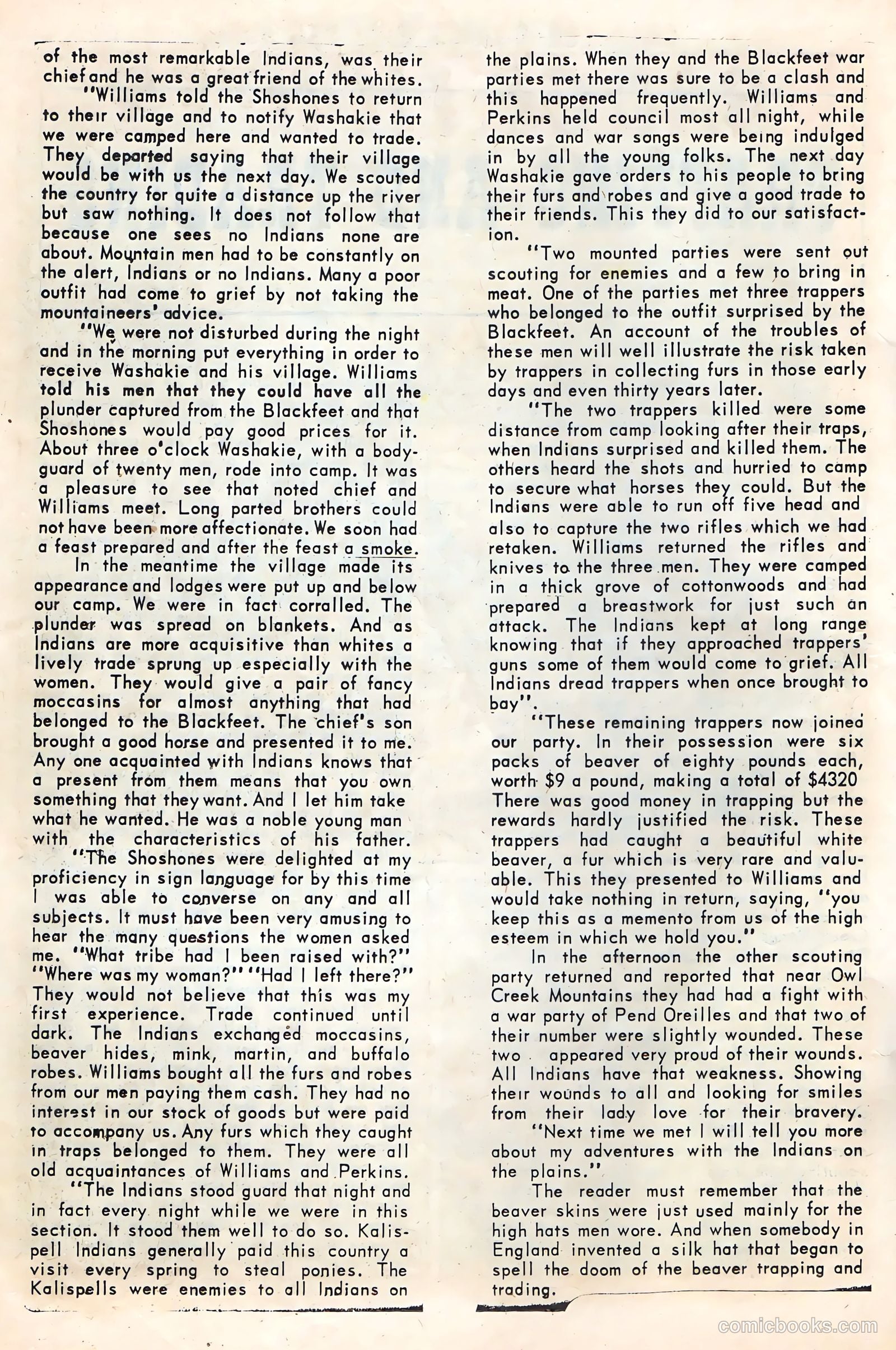 Outlaws of the West #40 (1962) — page 20 of 36