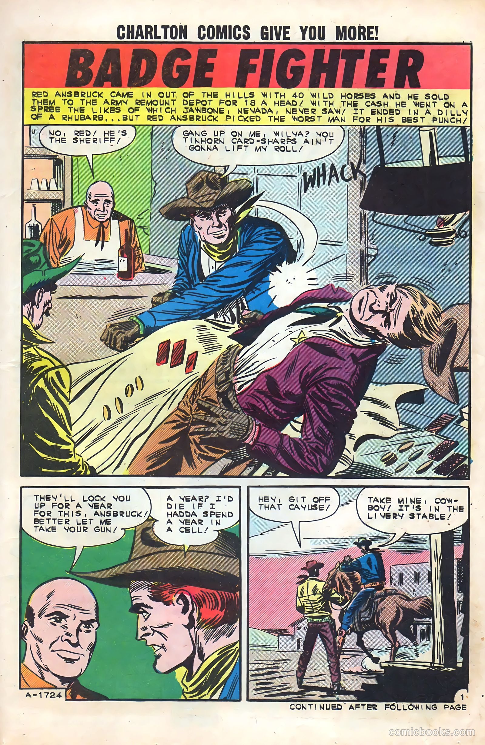 Outlaws of the West #40 (1962) — page 21 of 36