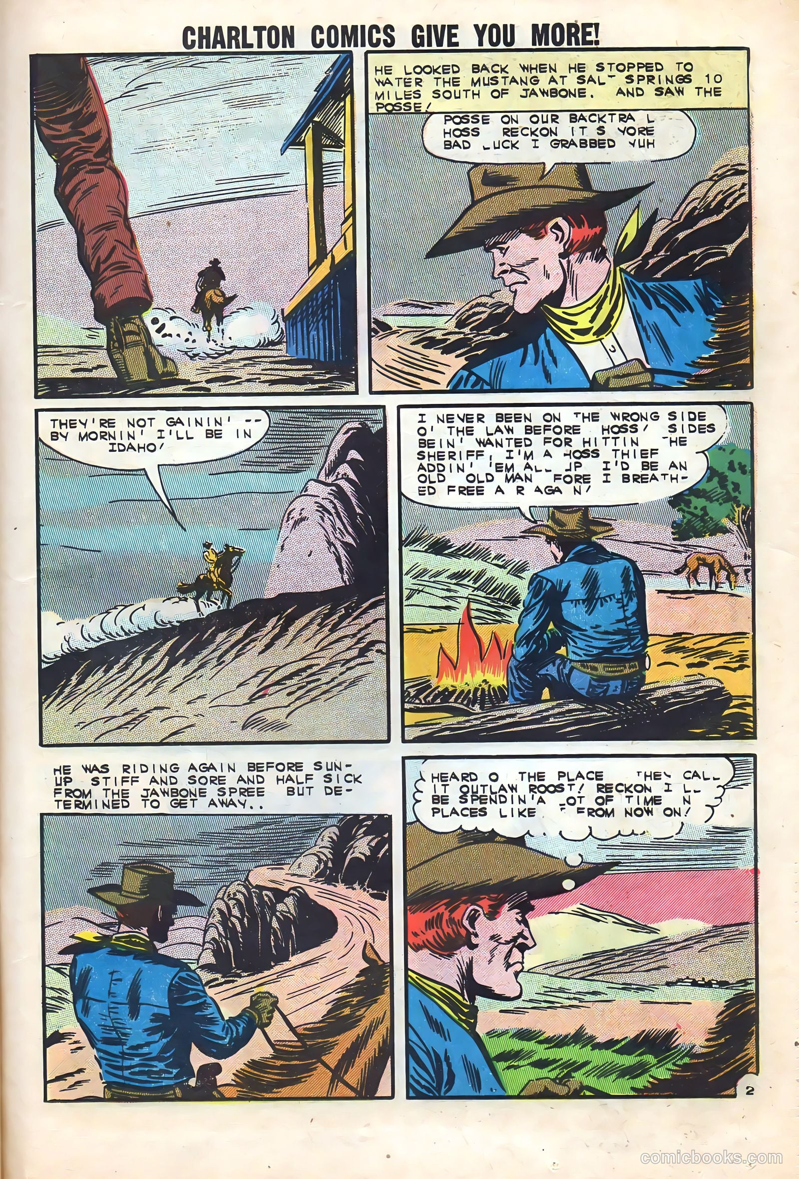 Outlaws of the West #40 (1962) — page 23 of 36