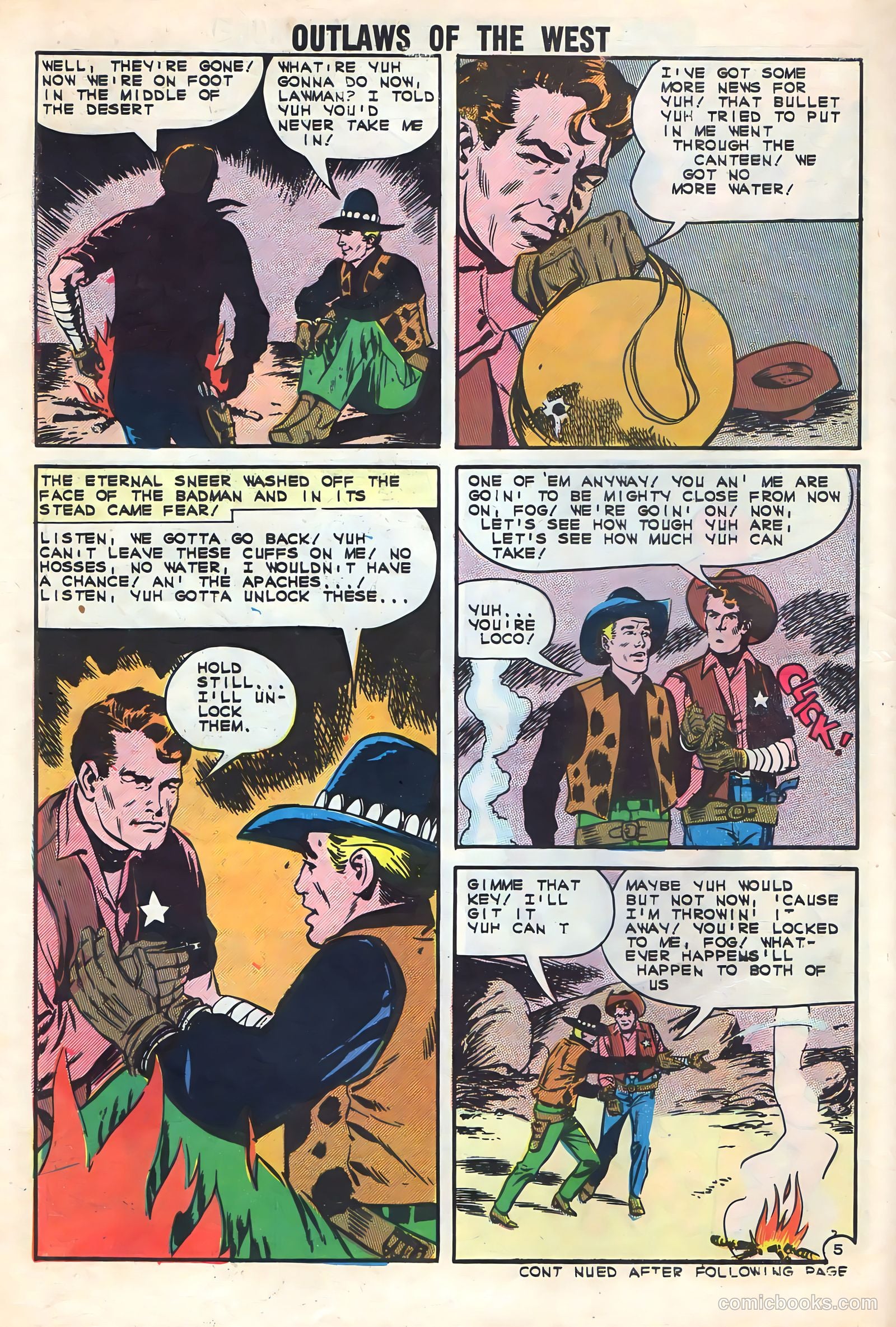 Outlaws of the West #40 (1962) — page 30 of 36
