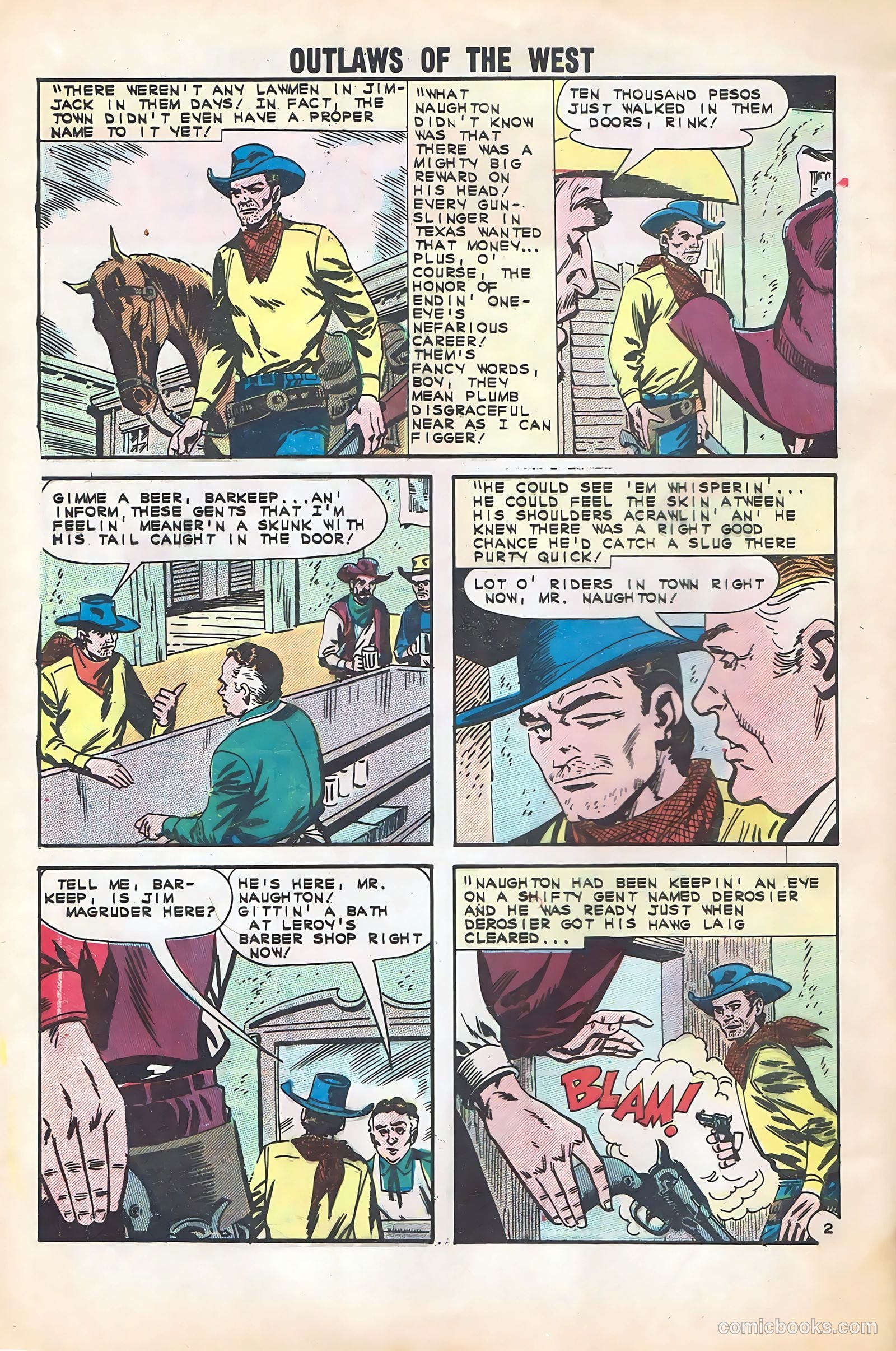 Outlaws of the West #41 (1963) — page 4 of 36