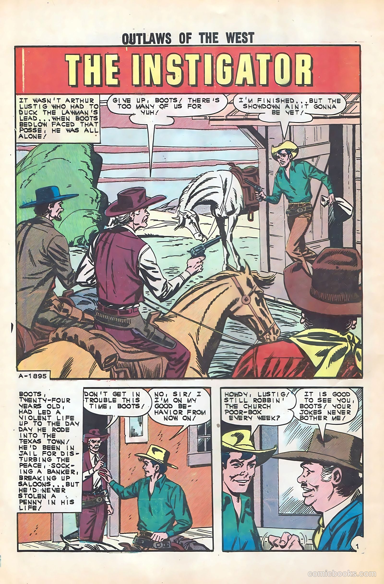 Outlaws of the West #41 (1963) — page 8 of 36