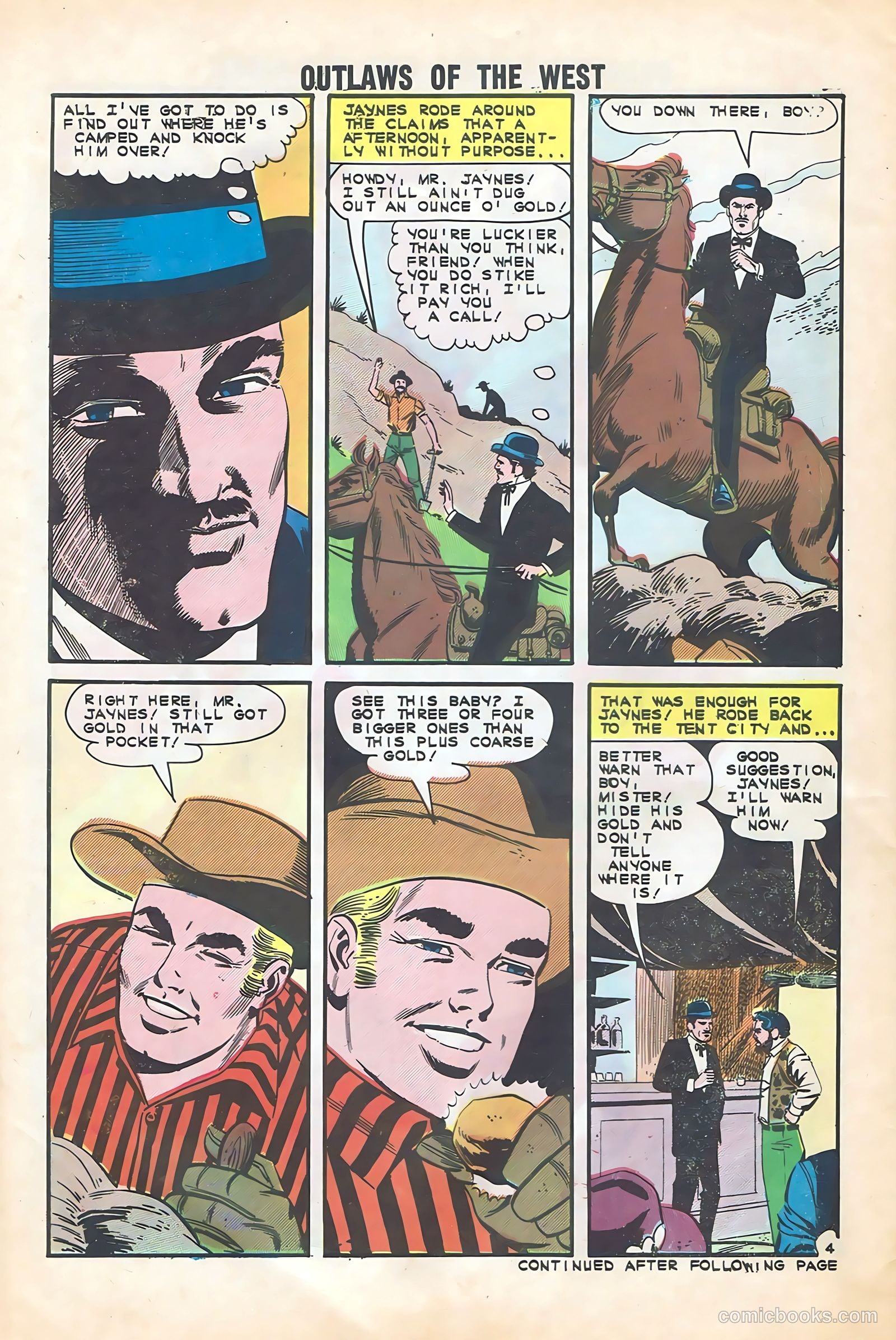 Outlaws of the West #41 (1963) — page 30 of 36