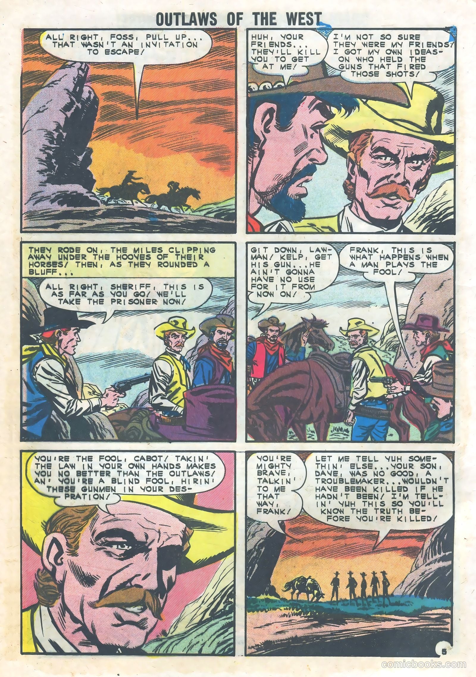 Outlaws of the West #42 (1963) — page 8 of 36