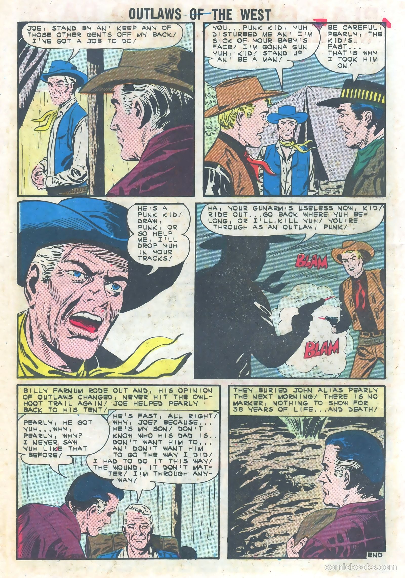 Outlaws of the West #42 (1963) — page 16 of 36