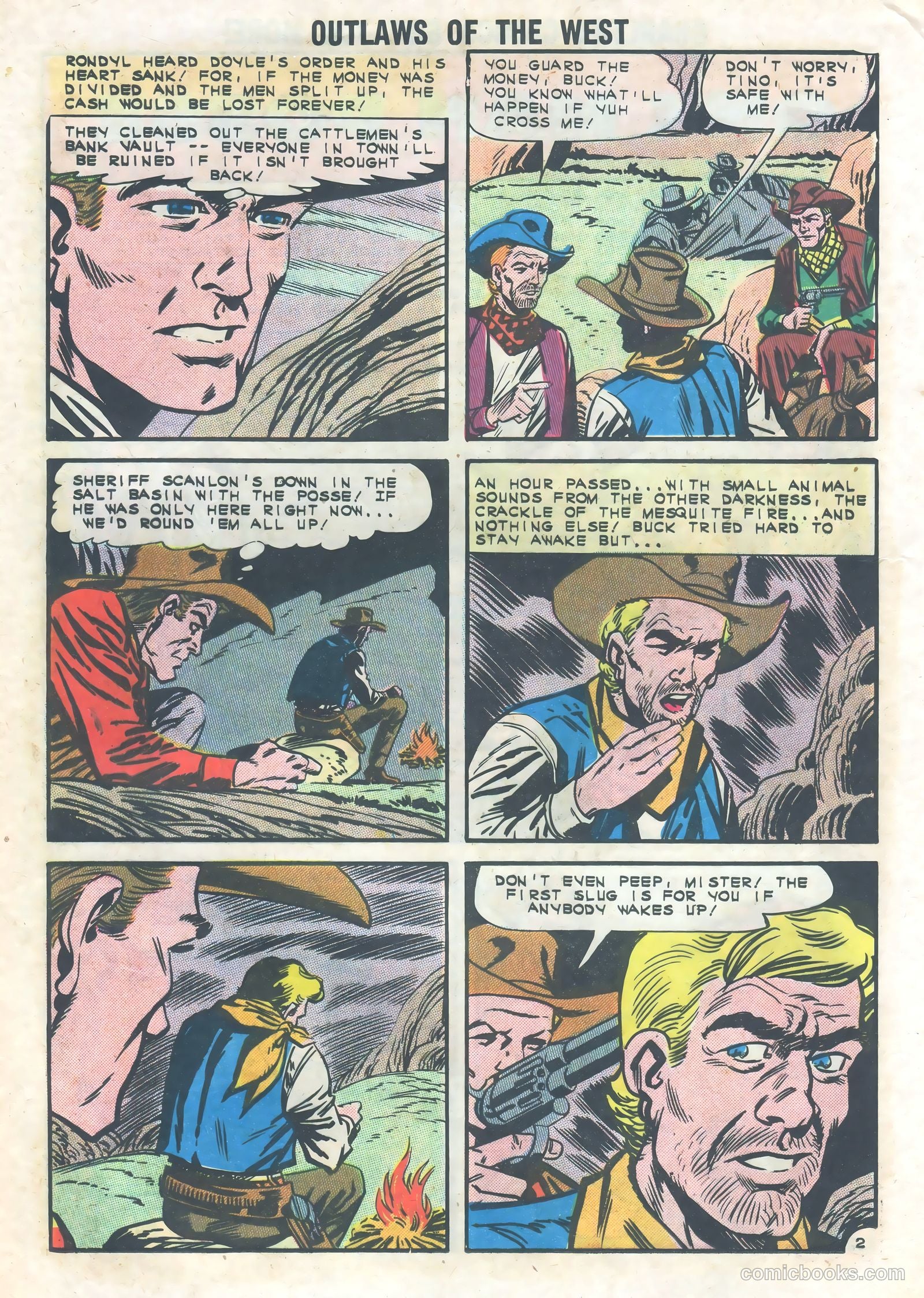 Outlaws of the West #42 (1963) — page 20 of 36