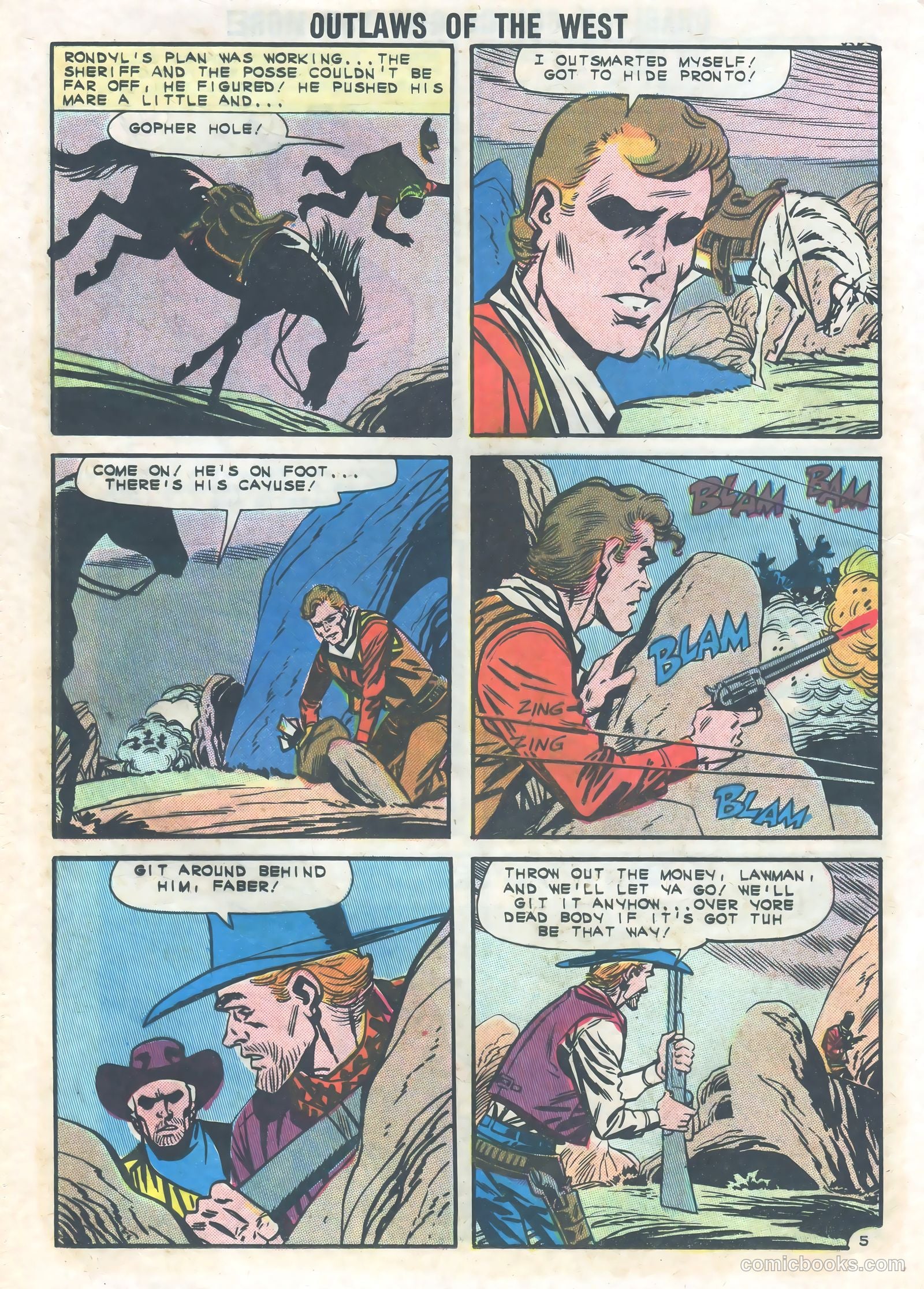 Outlaws of the West #42 (1963) — page 24 of 36