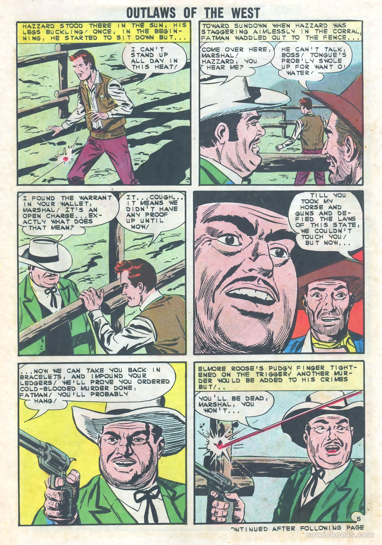 Outlaws of the West #42 (1963) — page 30 of 36