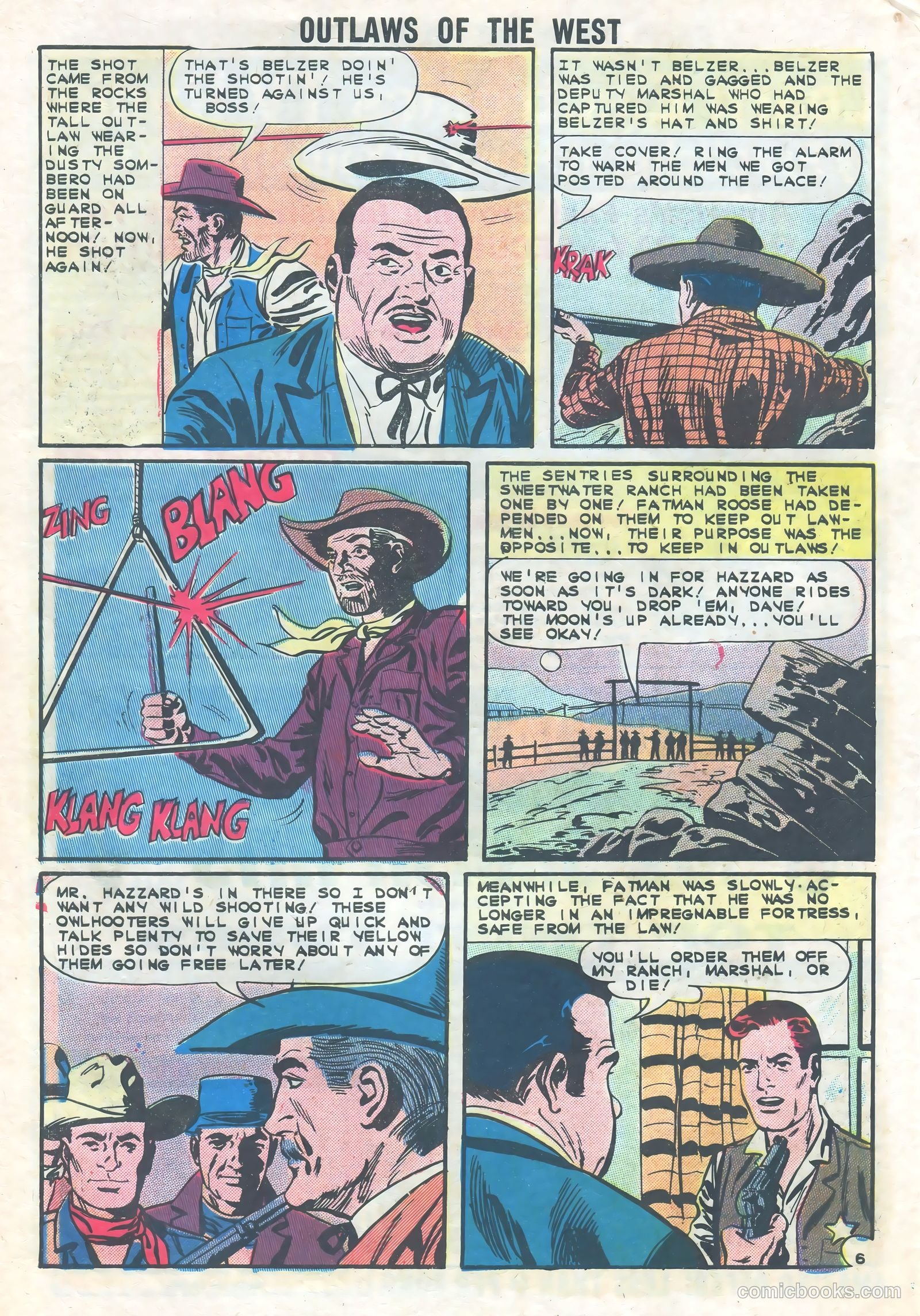 Outlaws of the West #42 (1963) — page 32 of 36