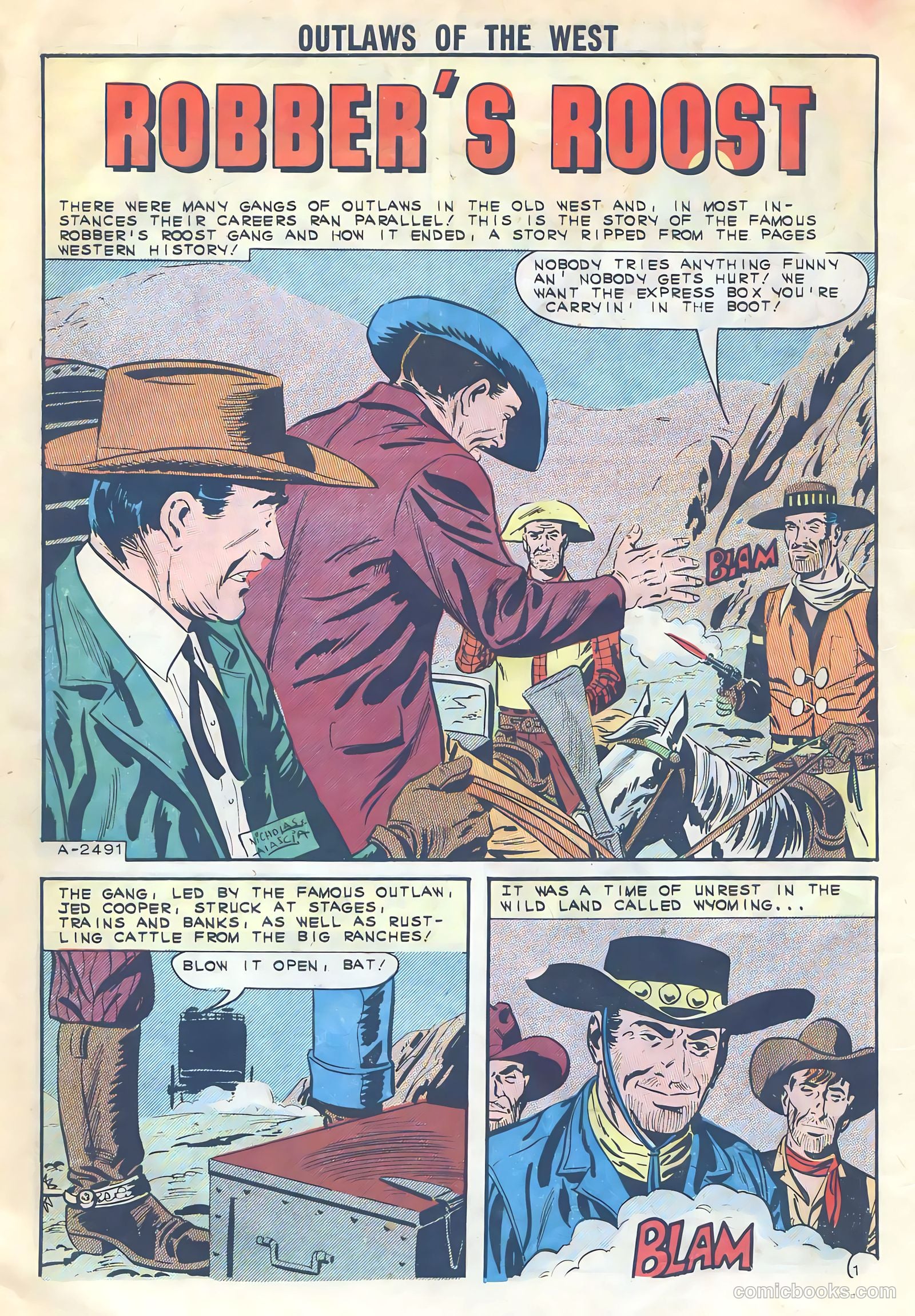 Outlaws of the West #43 (1963) — page 10 of 36