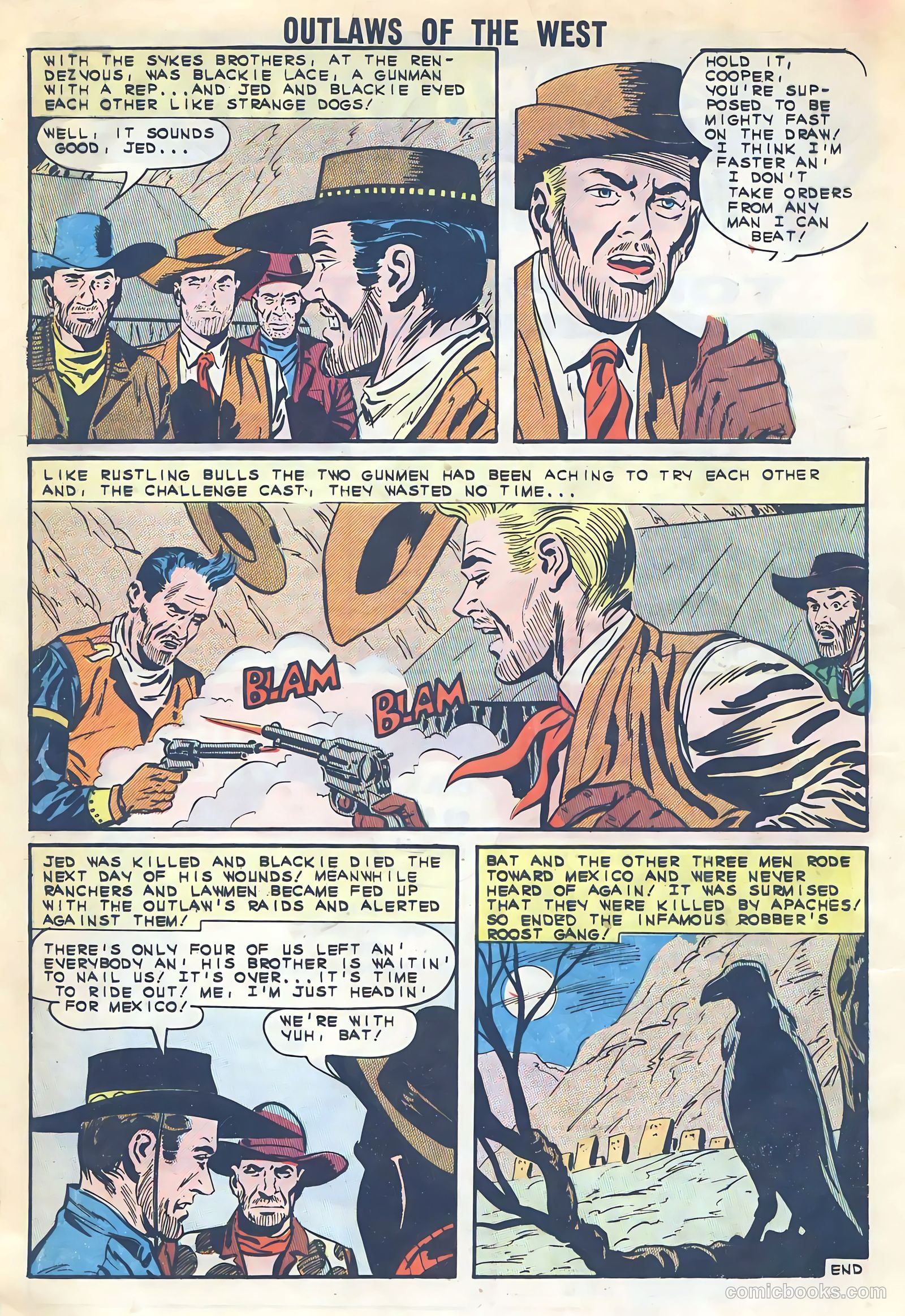 Outlaws of the West #43 (1963) — page 16 of 36