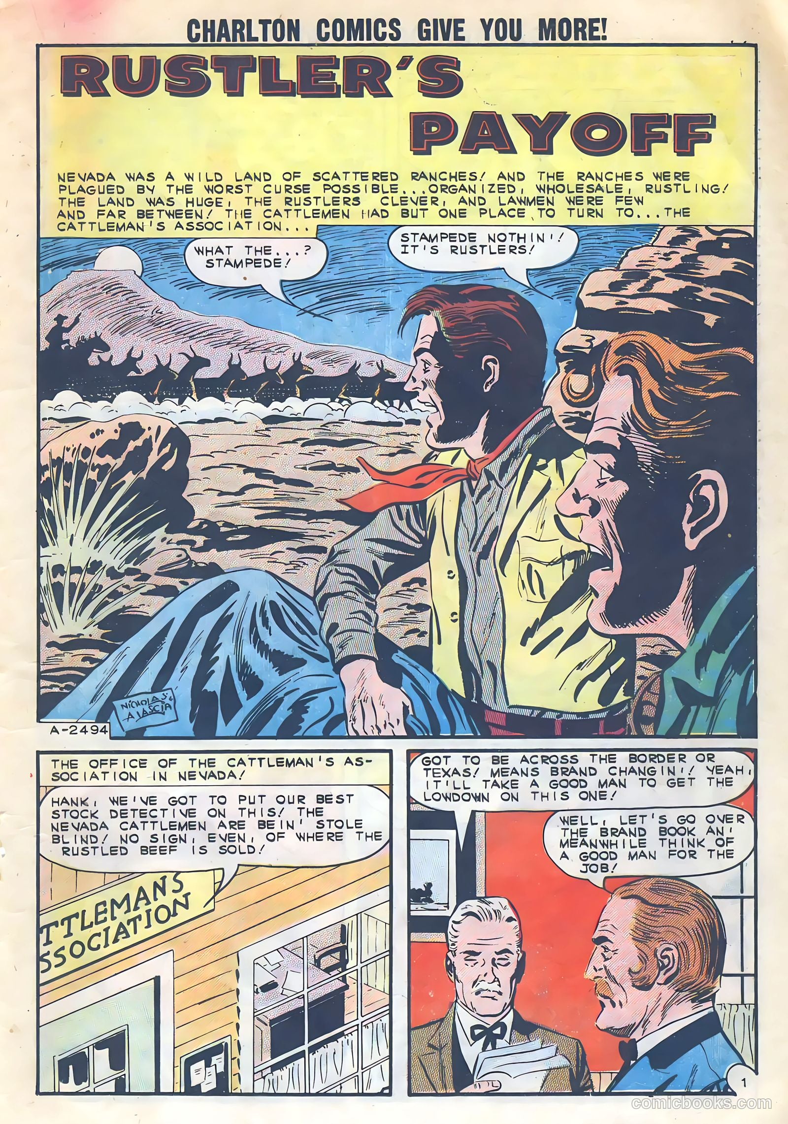Outlaws of the West #43 (1963) — page 19 of 36