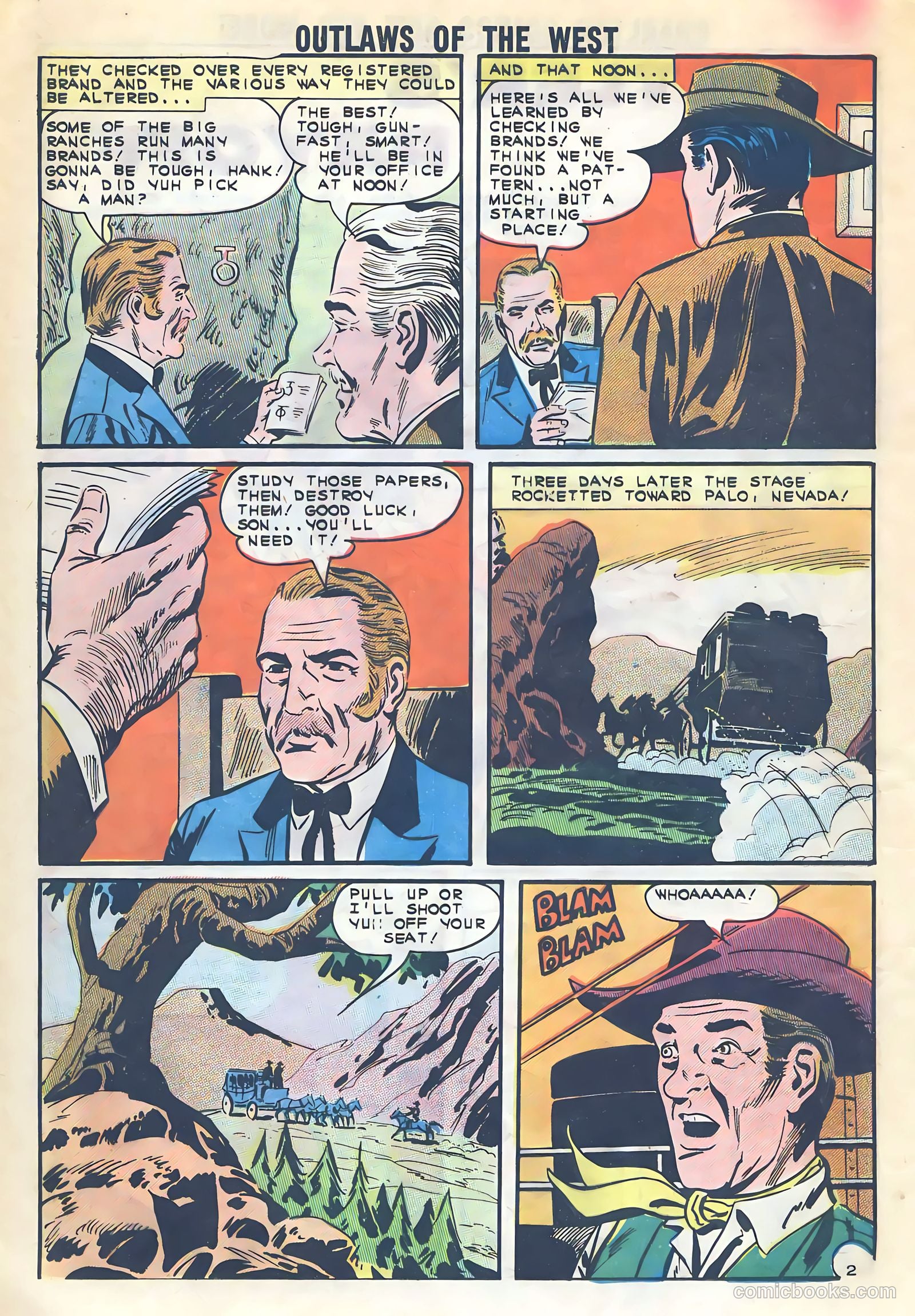 Outlaws of the West #43 (1963) — page 20 of 36