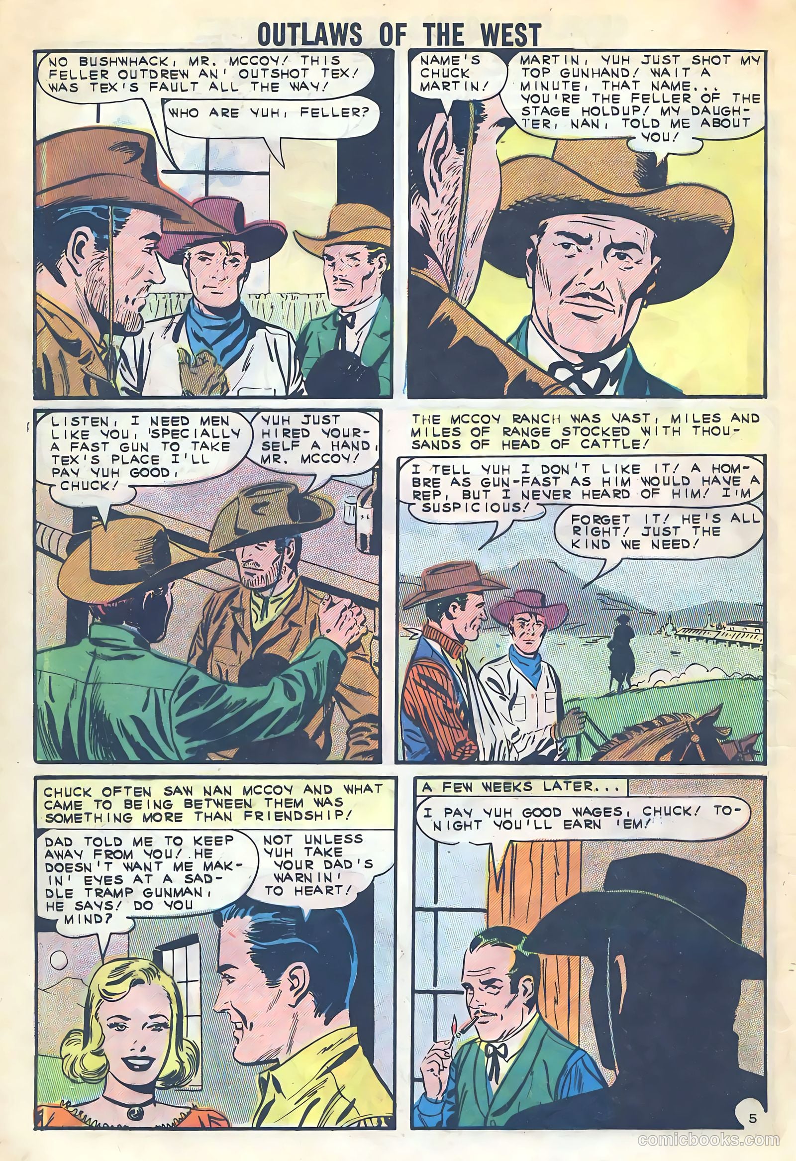 Outlaws of the West #43 (1963) — page 24 of 36