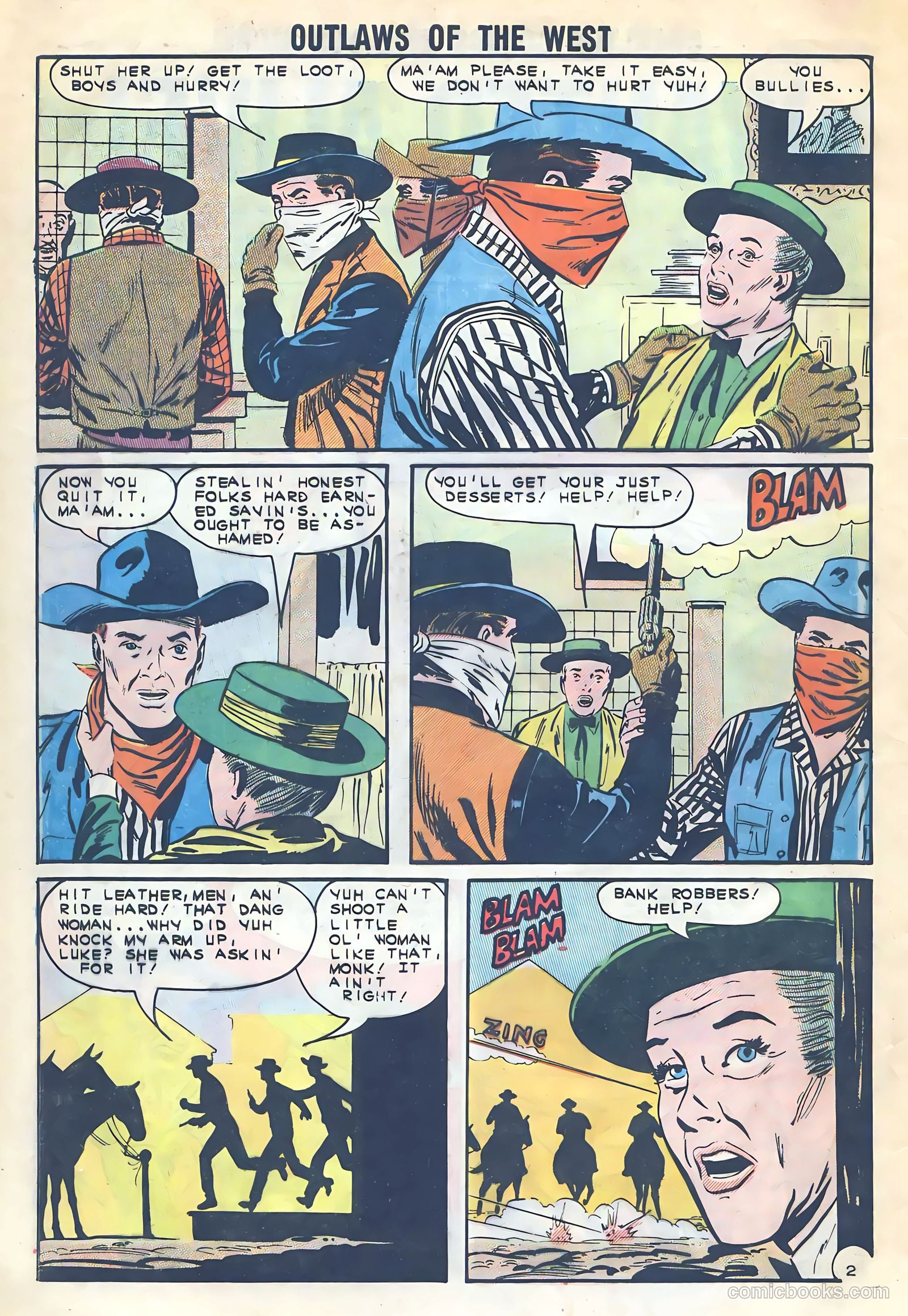 Outlaws of the West #43 (1963) — page 28 of 36
