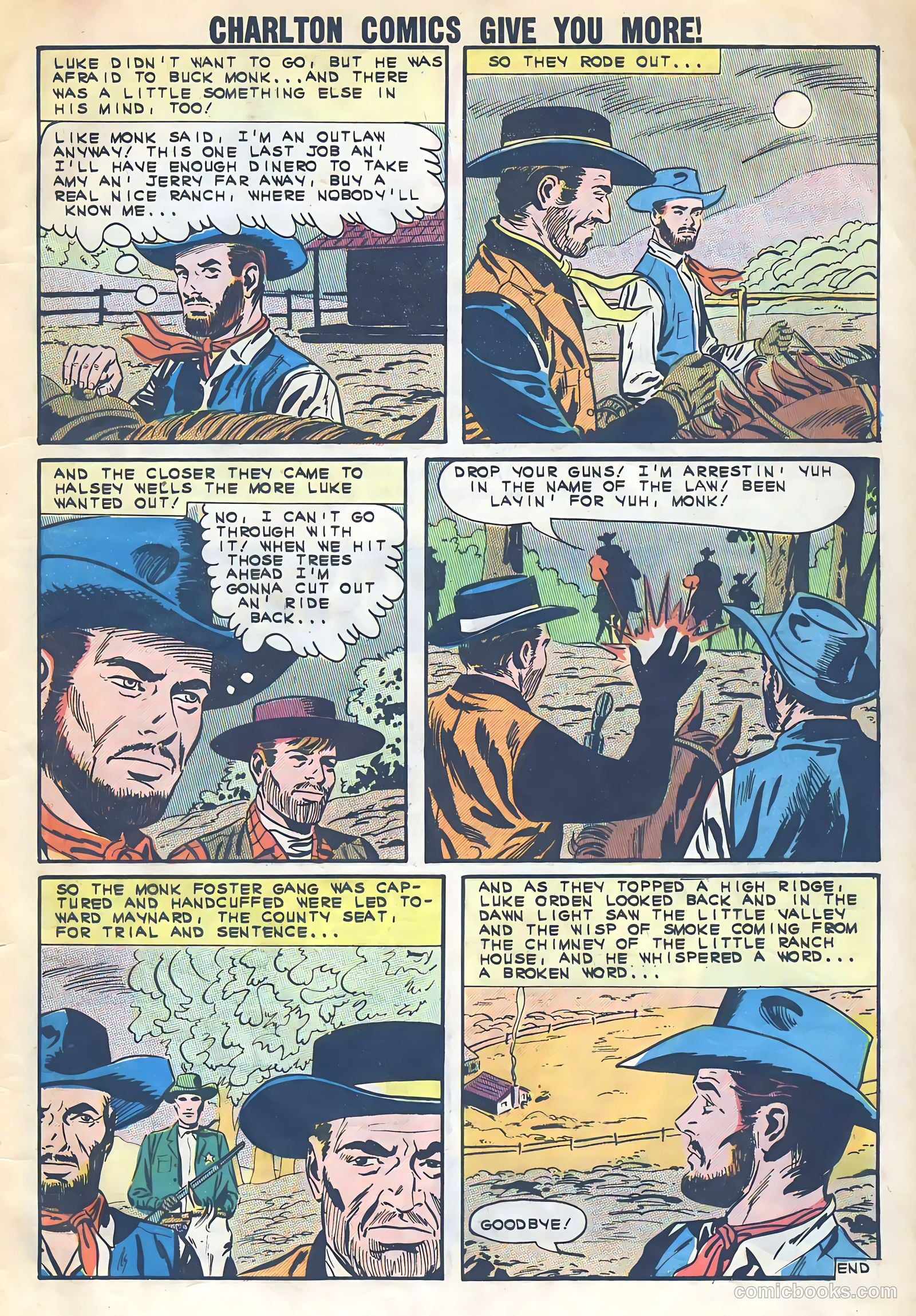 Outlaws of the West #43 (1963) — page 33 of 36
