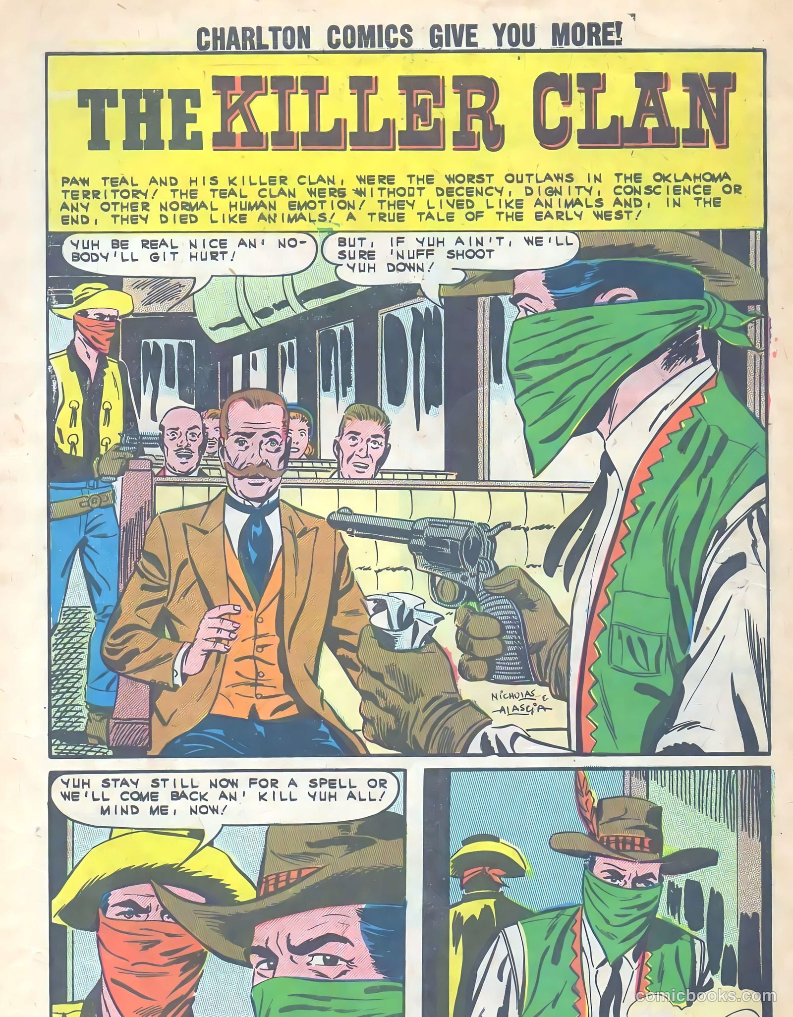 Outlaws of the West #44 (1963) — page 3 of 36