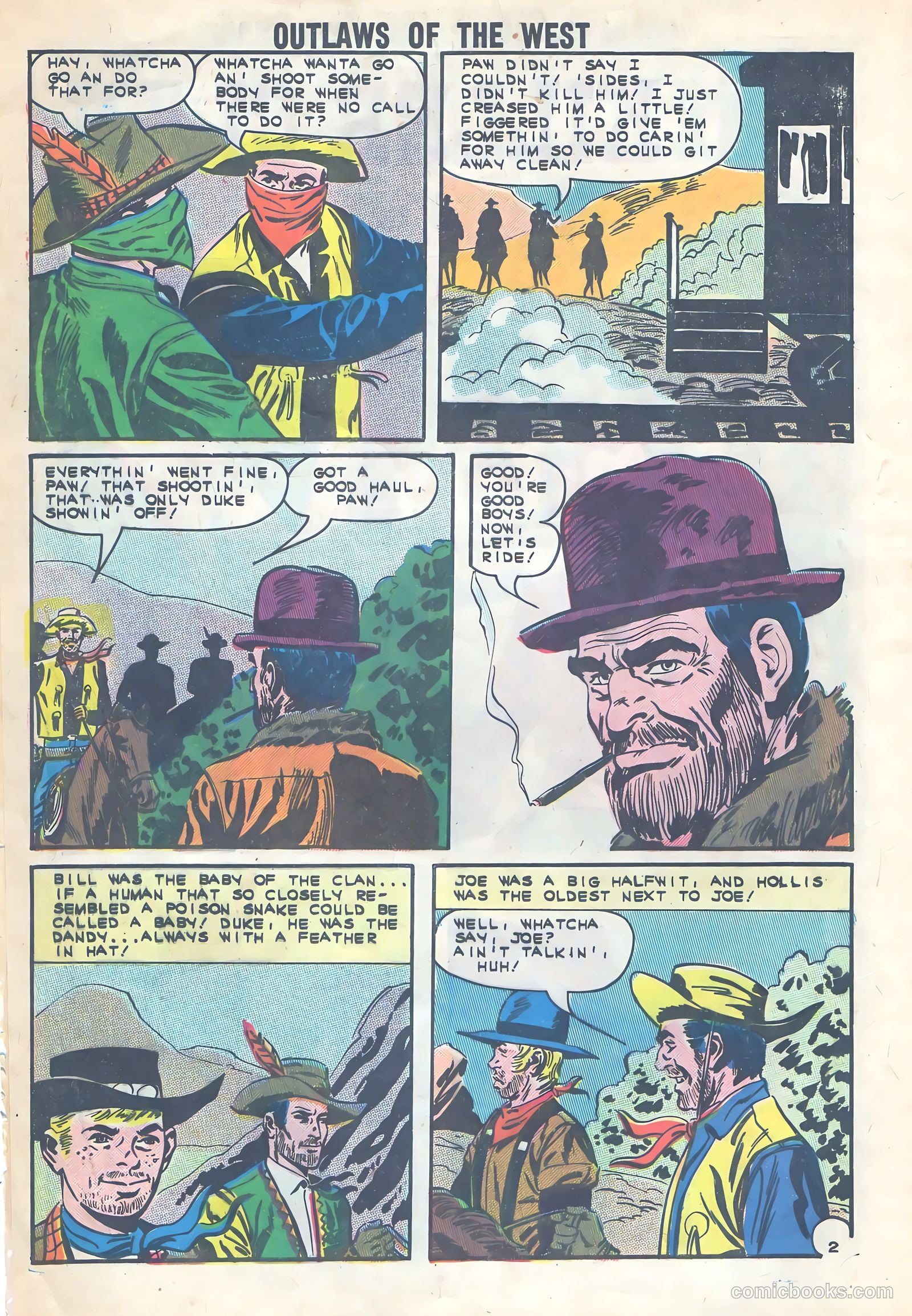 Outlaws of the West #44 (1963) — page 4 of 36