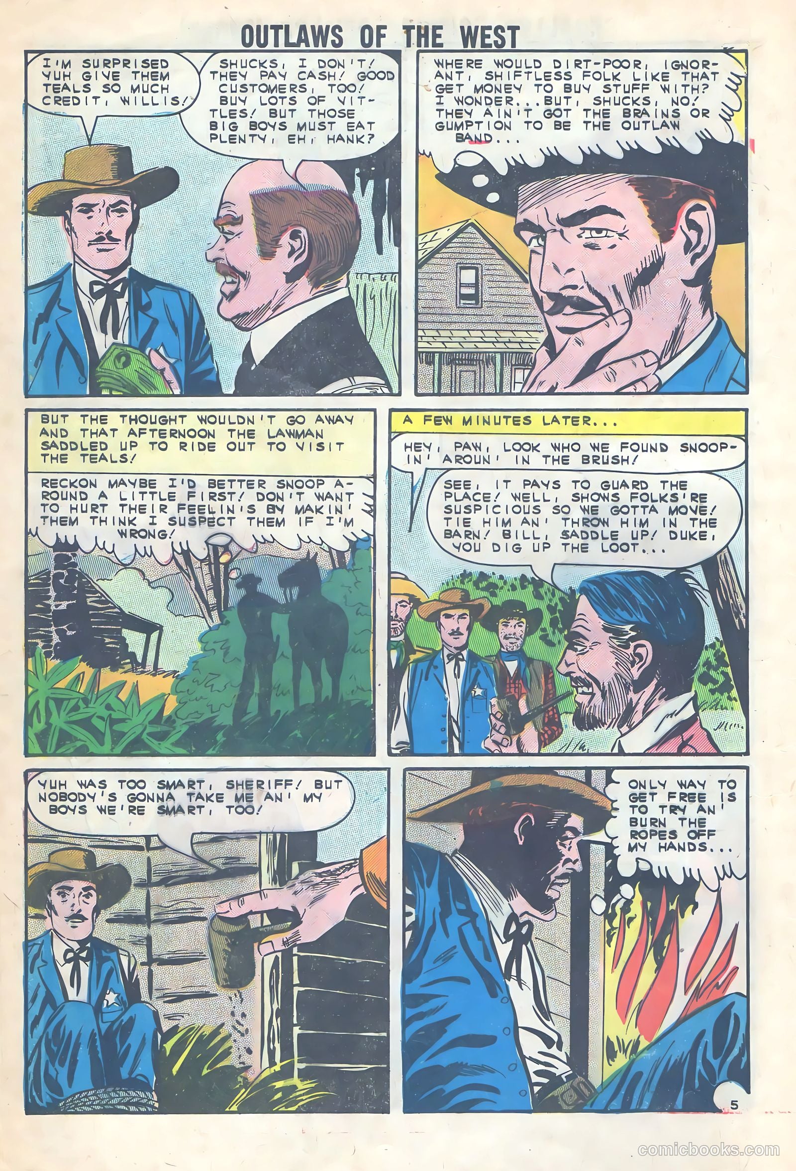 Outlaws of the West #44 (1963) — page 8 of 36