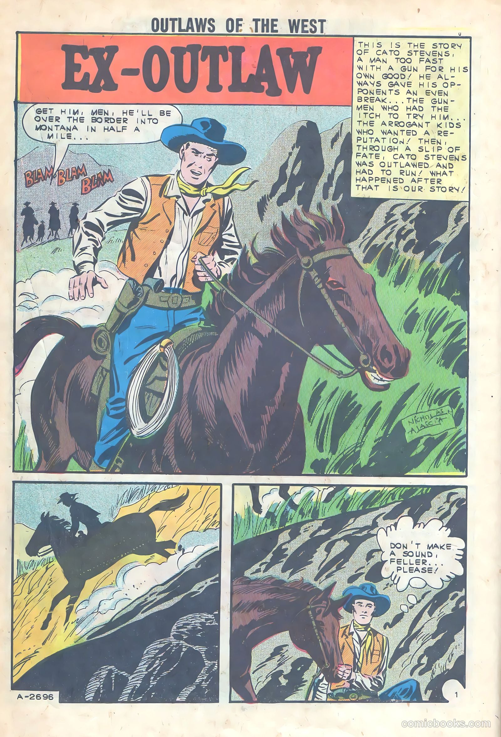 Outlaws of the West #44 (1963) — page 10 of 36