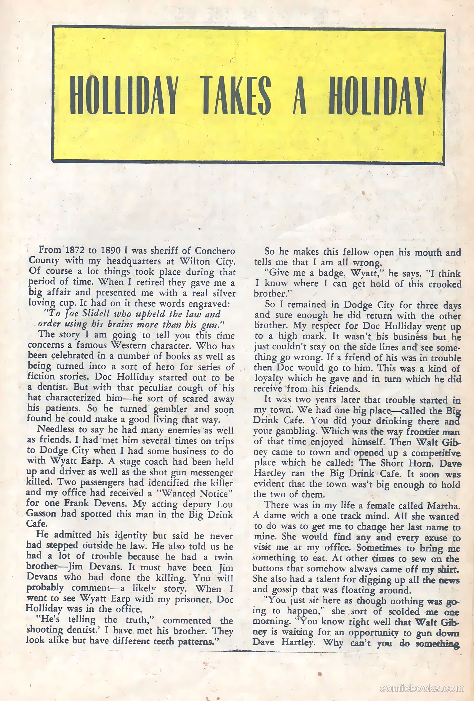 Outlaws of the West #44 (1963) — page 17 of 36
