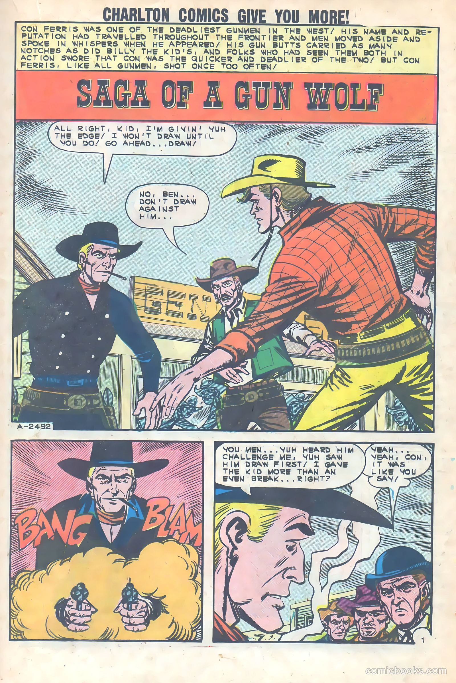 Outlaws of the West #44 (1963) — page 19 of 36