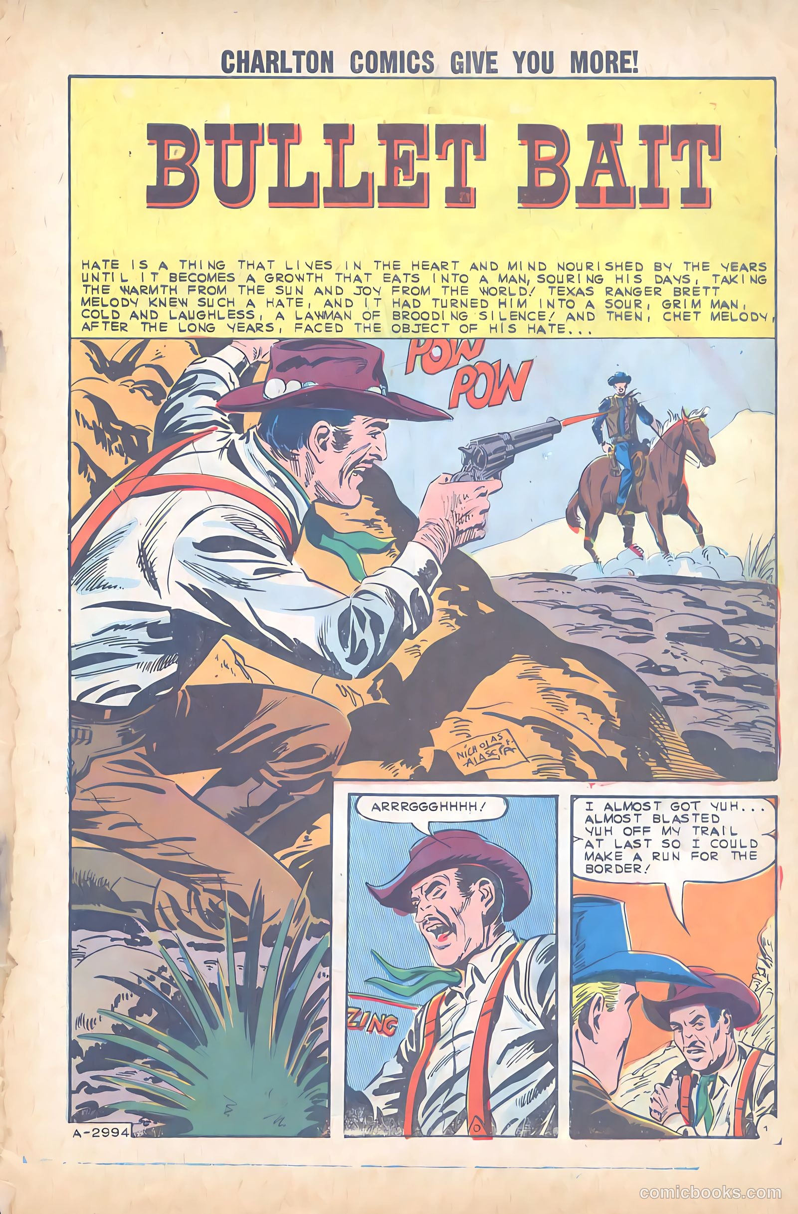 Outlaws of the West #45 (1963) — page 3 of 36