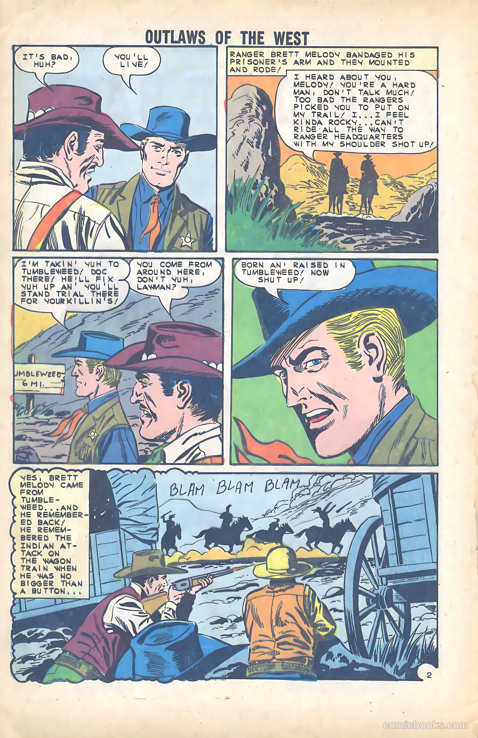 Outlaws of the West #45 (1963) — page 4 of 36
