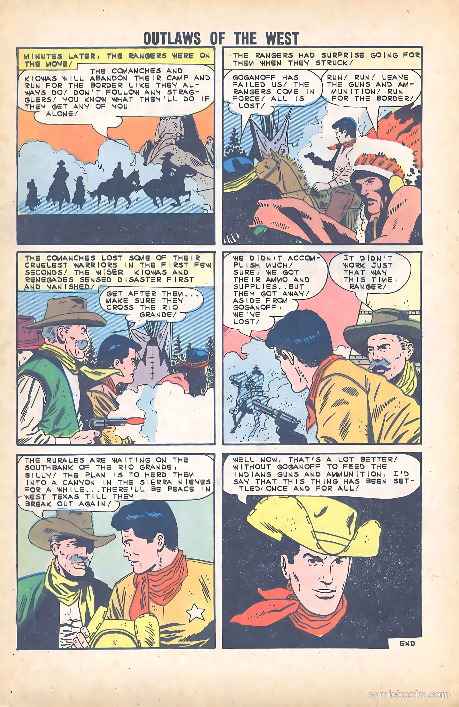 Outlaws of the West #45 (1963) — page 16 of 36