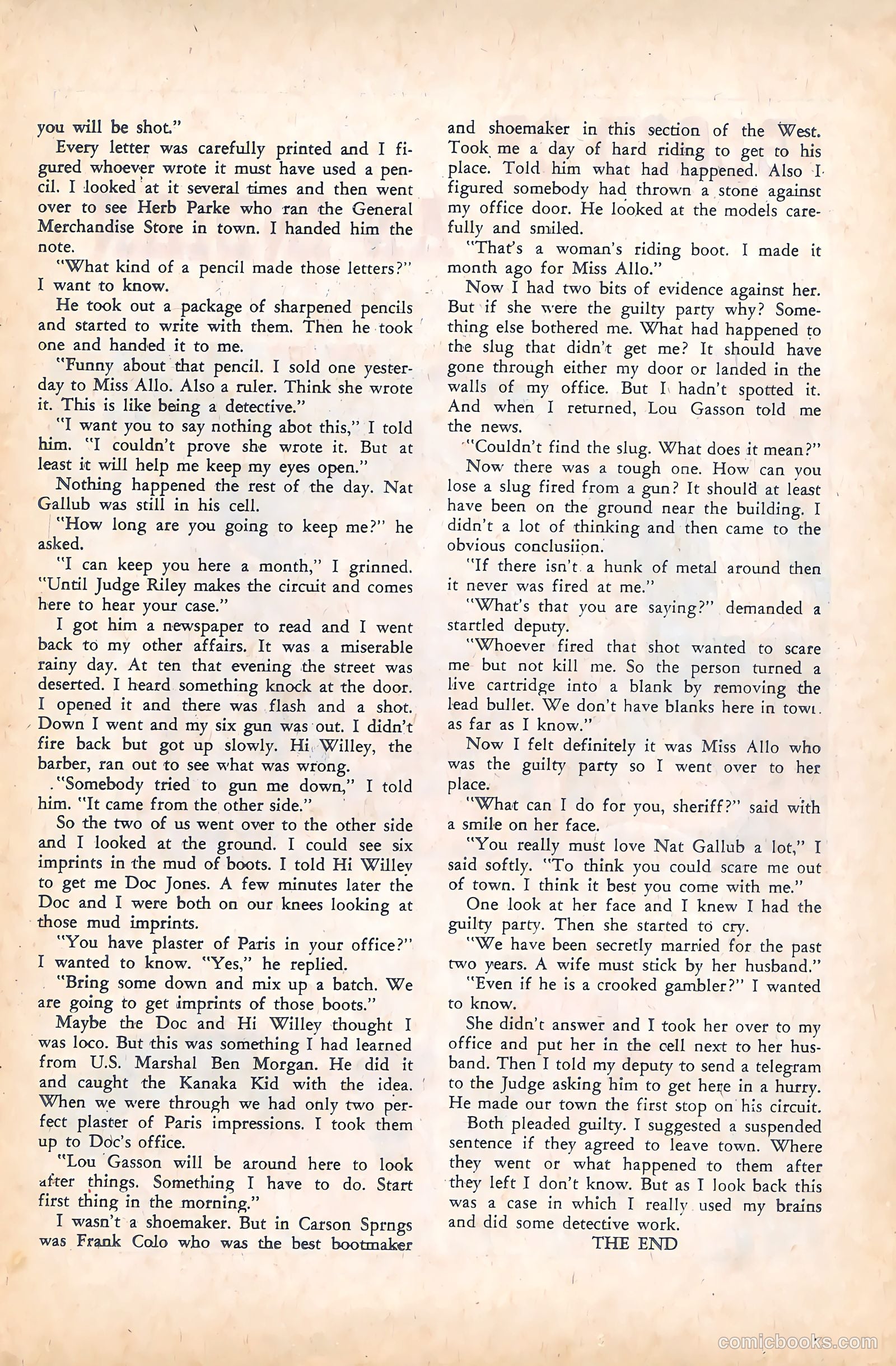 Outlaws of the West #45 (1963) — page 19 of 36