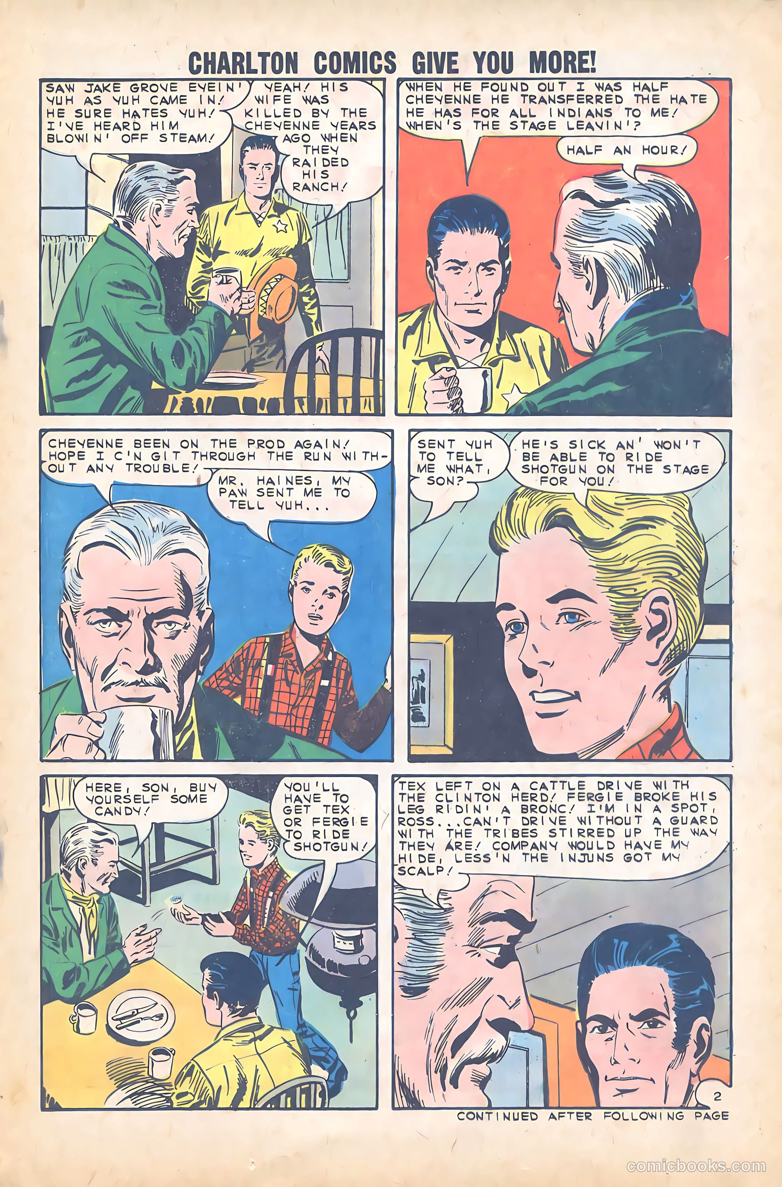 Outlaws of the West #45 (1963) — page 21 of 36